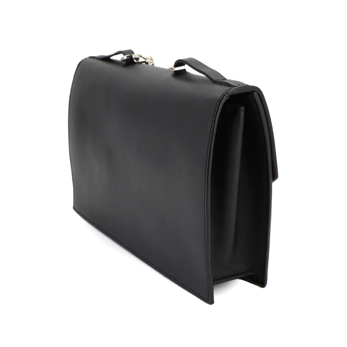 Cartier Black Leather Handbag (Pre-Owned)