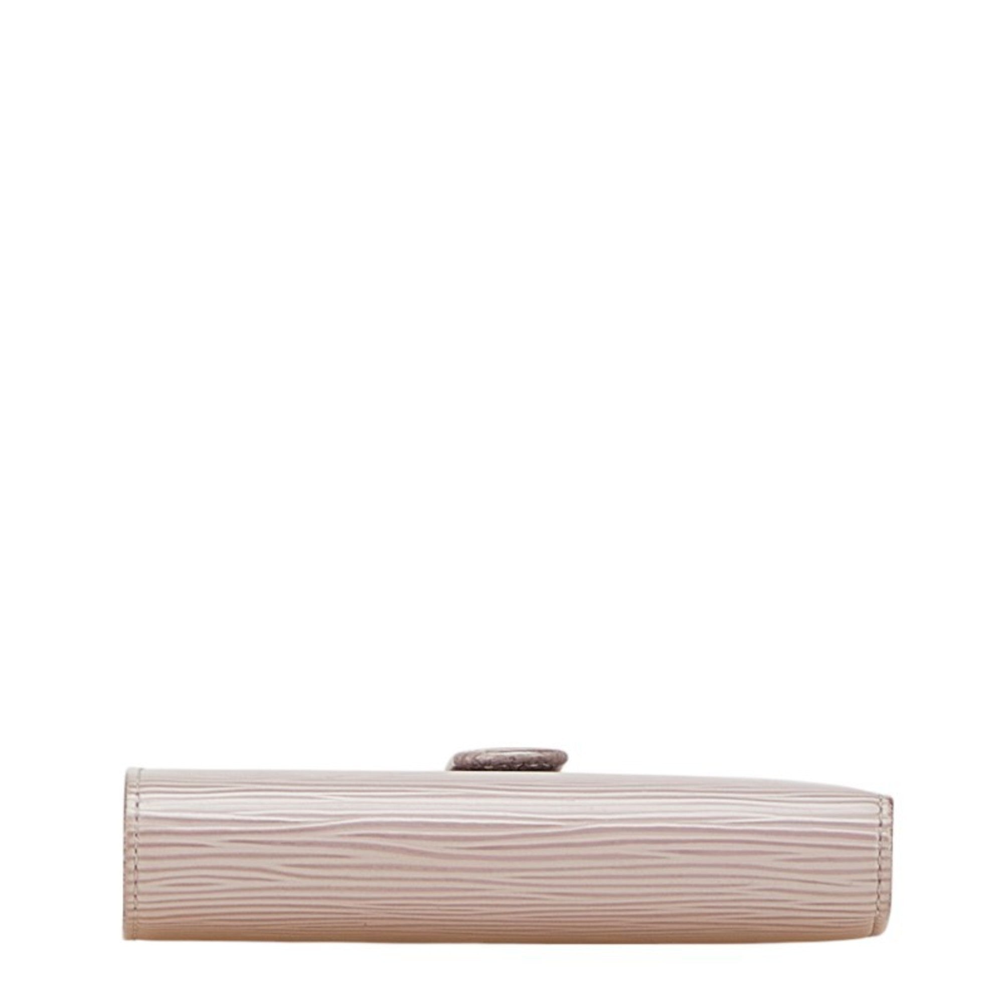 Louis Vuitton Epi Purple Leather Wallet (Bi-Fold) (Pre-Owned)