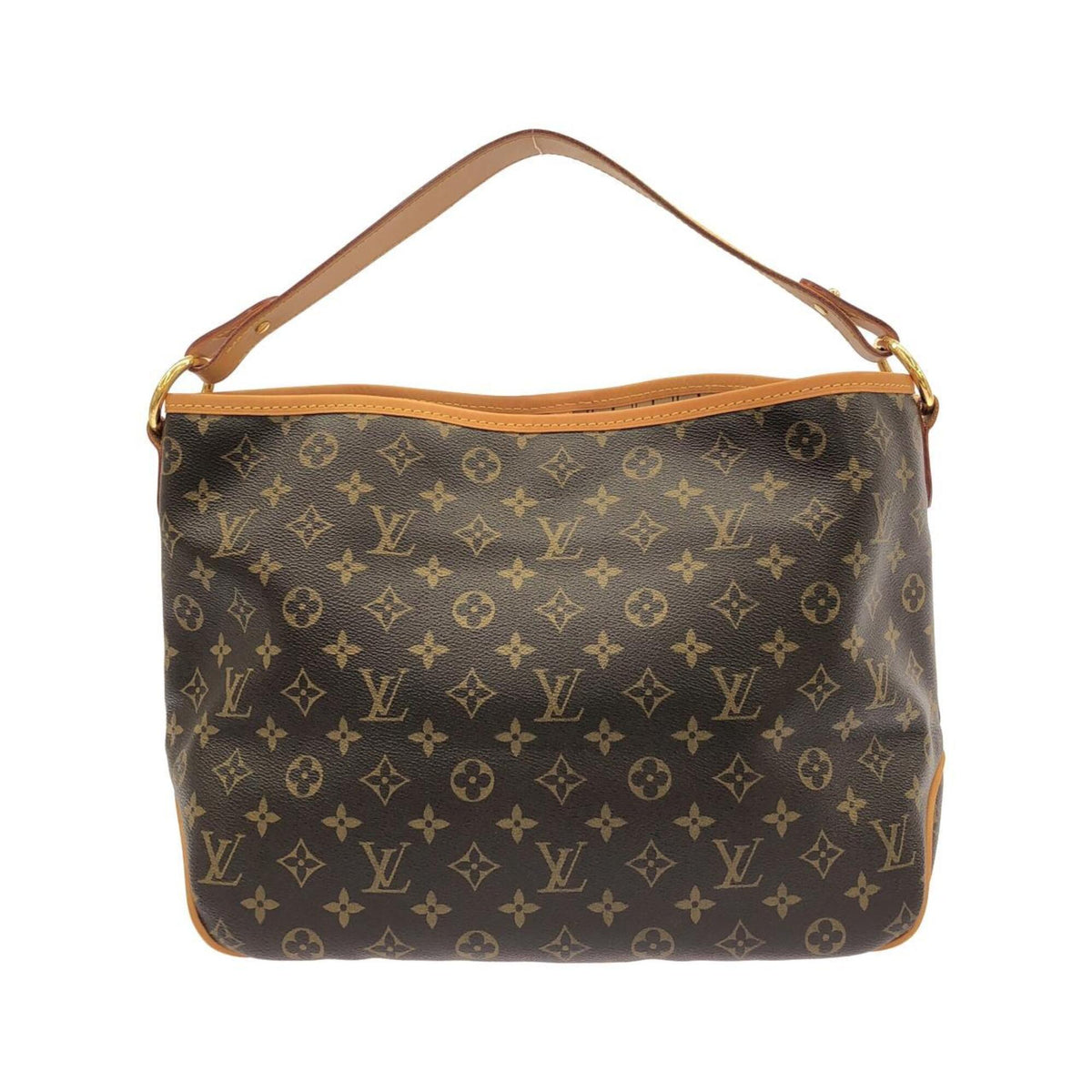 Louis Vuitton Brown Coated Canvas Shoulder Bag (Pre-Owned)