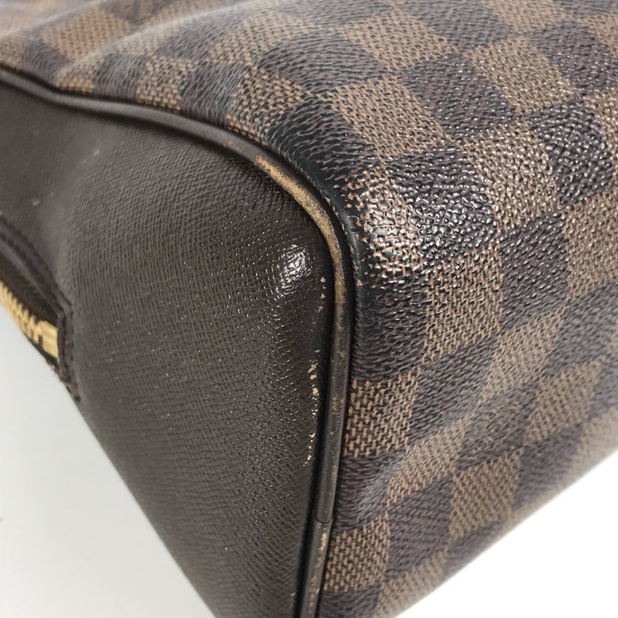 Louis Vuitton Brown Damier Canvas Ebene Damier Canvas Handbag (Pre-Owned)