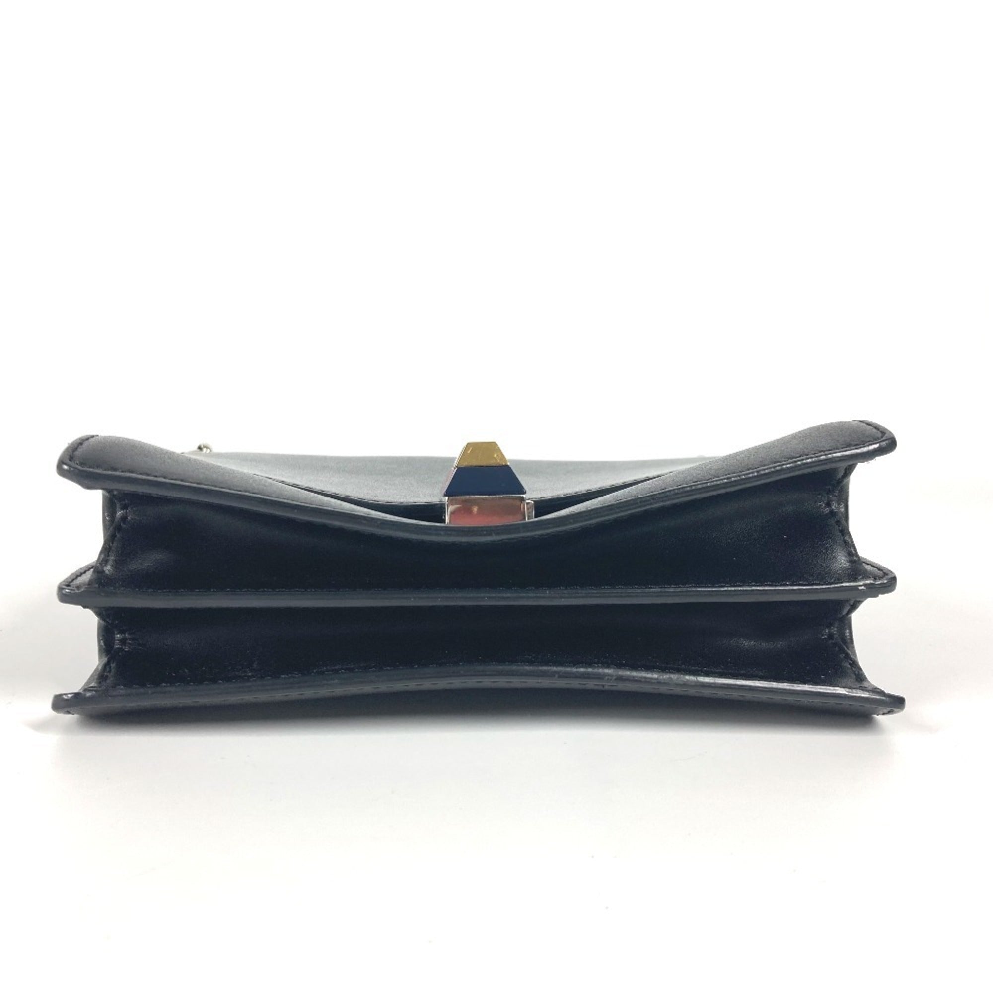 Fendi Black Leather Handbag (Pre-Owned)