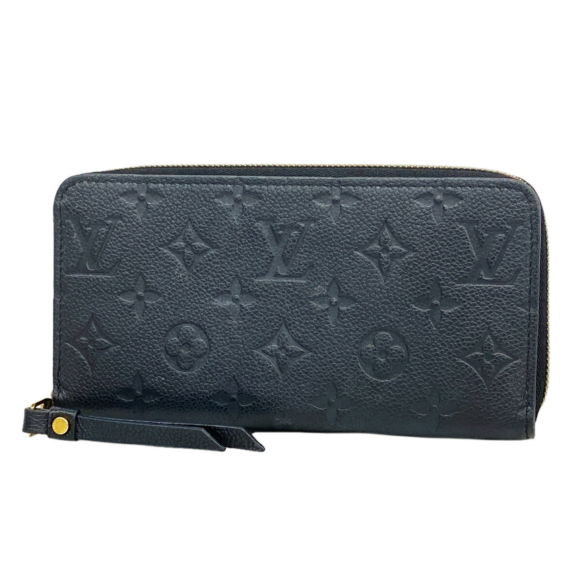 Louis Vuitton Noir Long Wallet (Bi-Fold) (Pre-Owned)