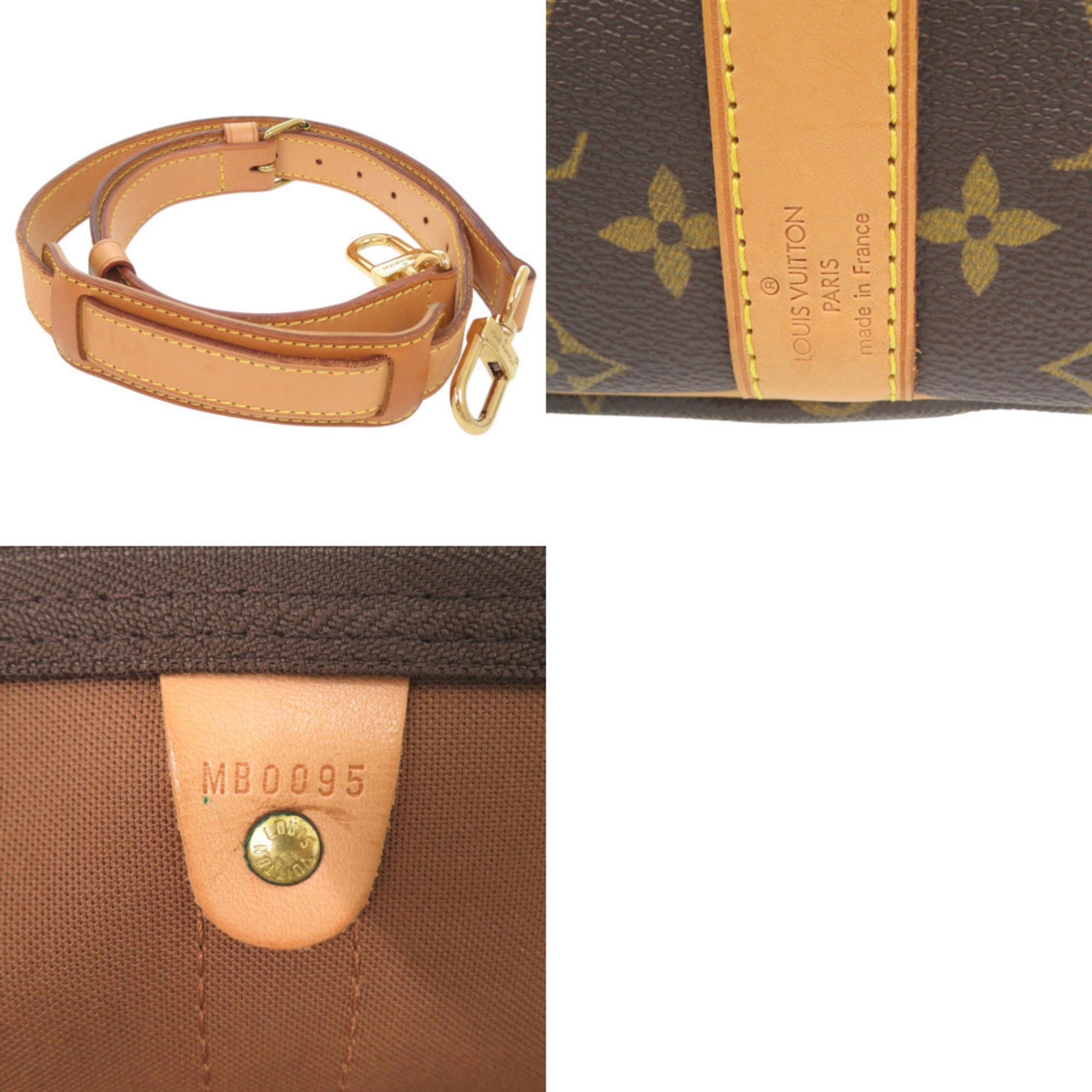 Louis Vuitton Brown Monogram Monogram Boston Bag (Pre-Owned)