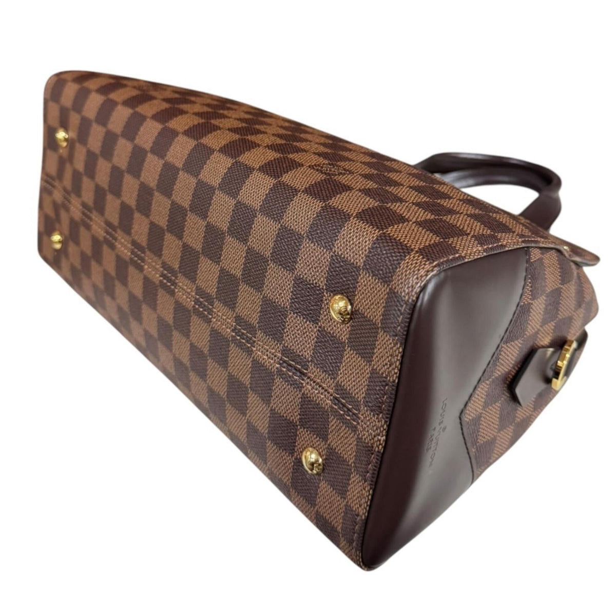 Louis Vuitton Damier Brown Damier Canvas Shoulder Bag (Pre-Owned)