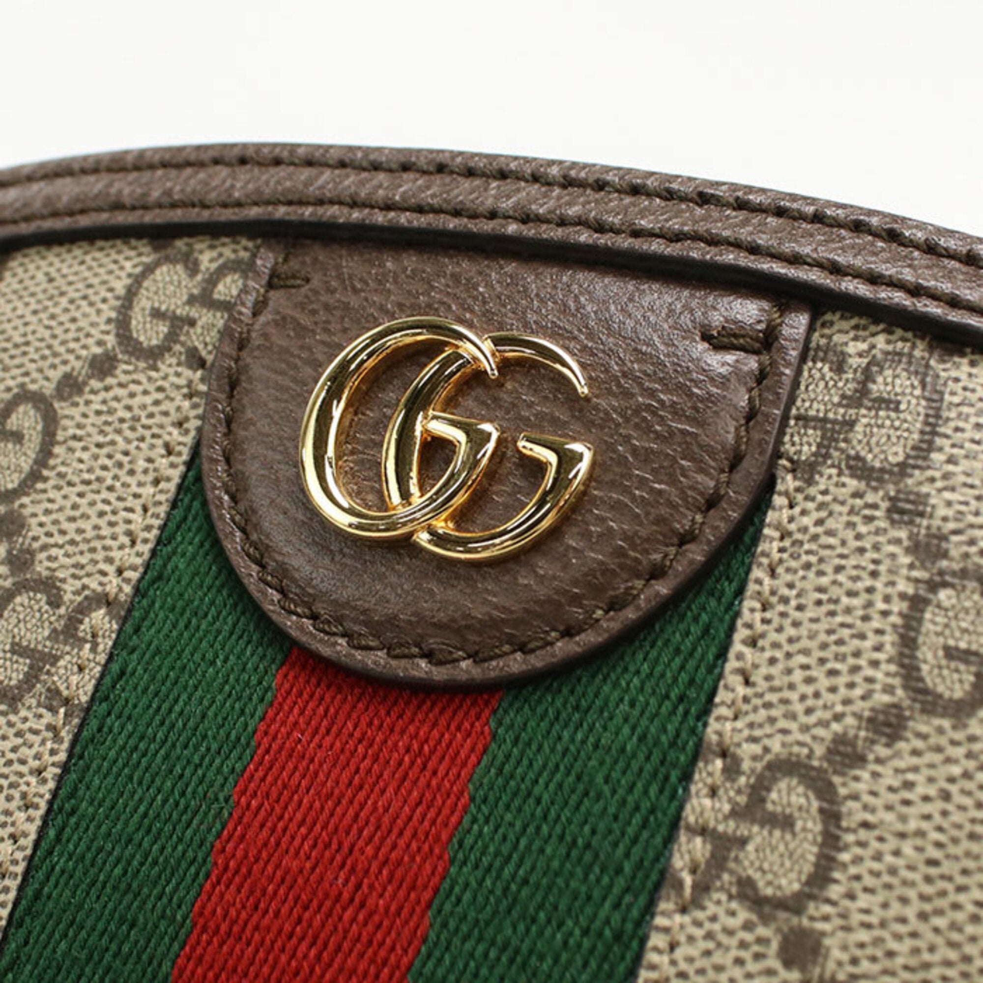 Gucci Beige Gg Supreme Shoulder Bag (Pre-Owned)