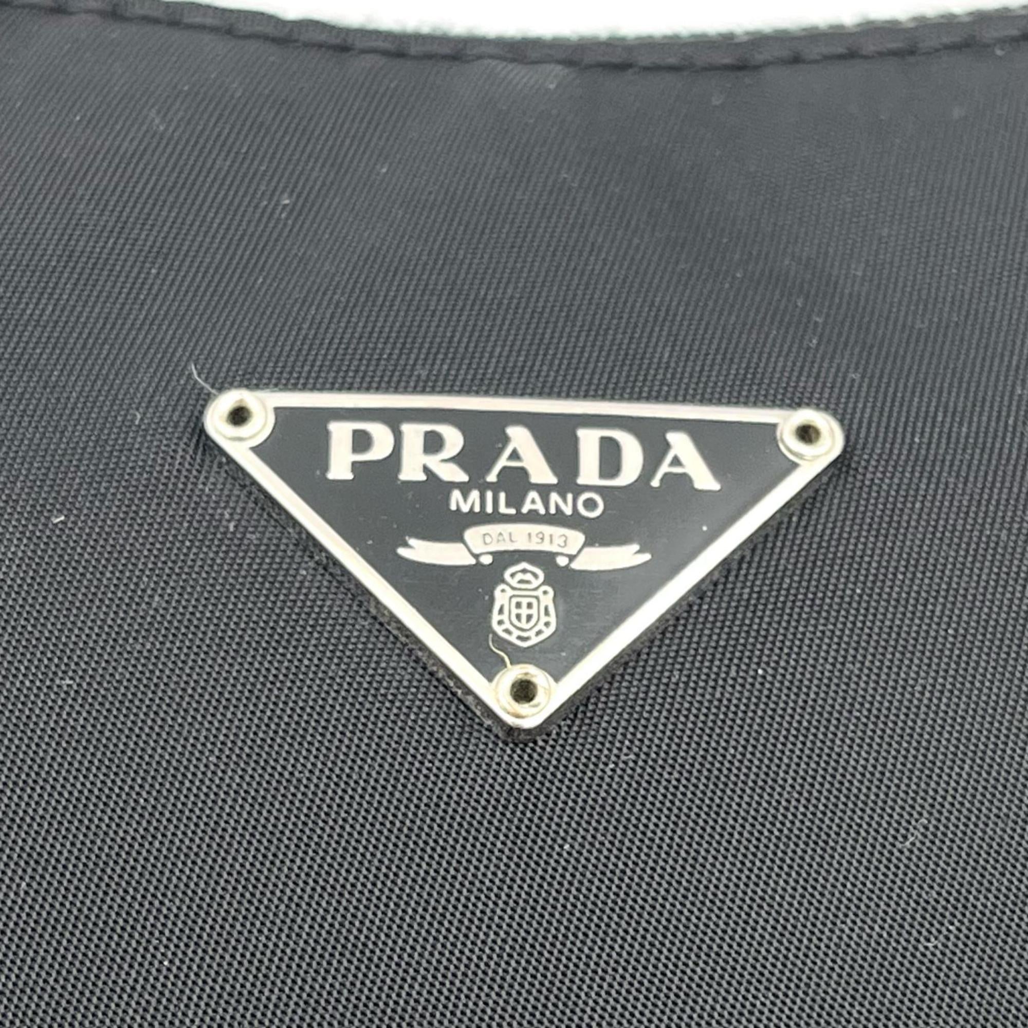 Prada Black Nylon Handbag (Pre-Owned)
