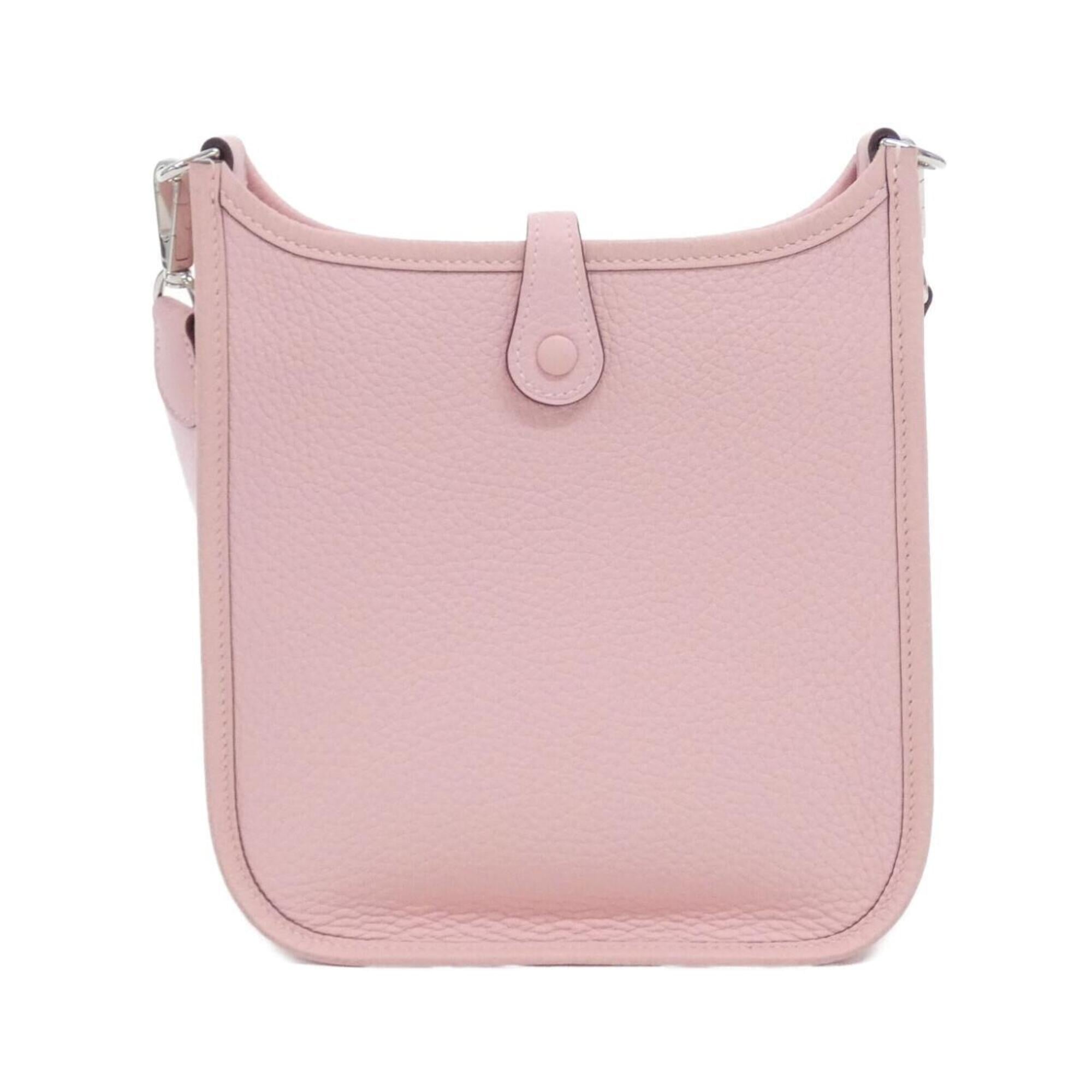 Hermes Evelyne Rose Sakura Taurillon Clemence Leather Shoulder Bag (Pre-Owned)