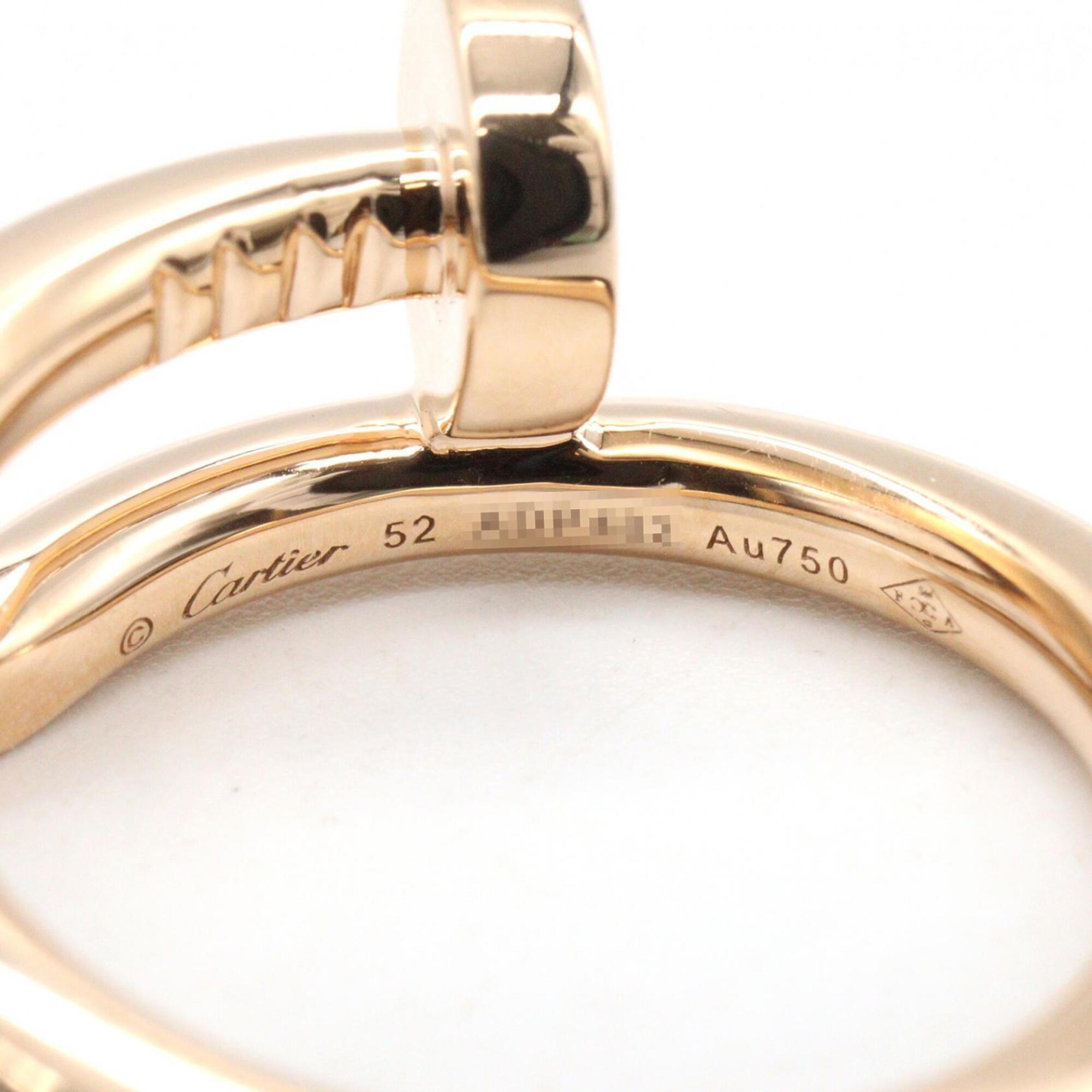 Cartier Gold Pink Gold (18K) Band Ring (Pre-Owned)