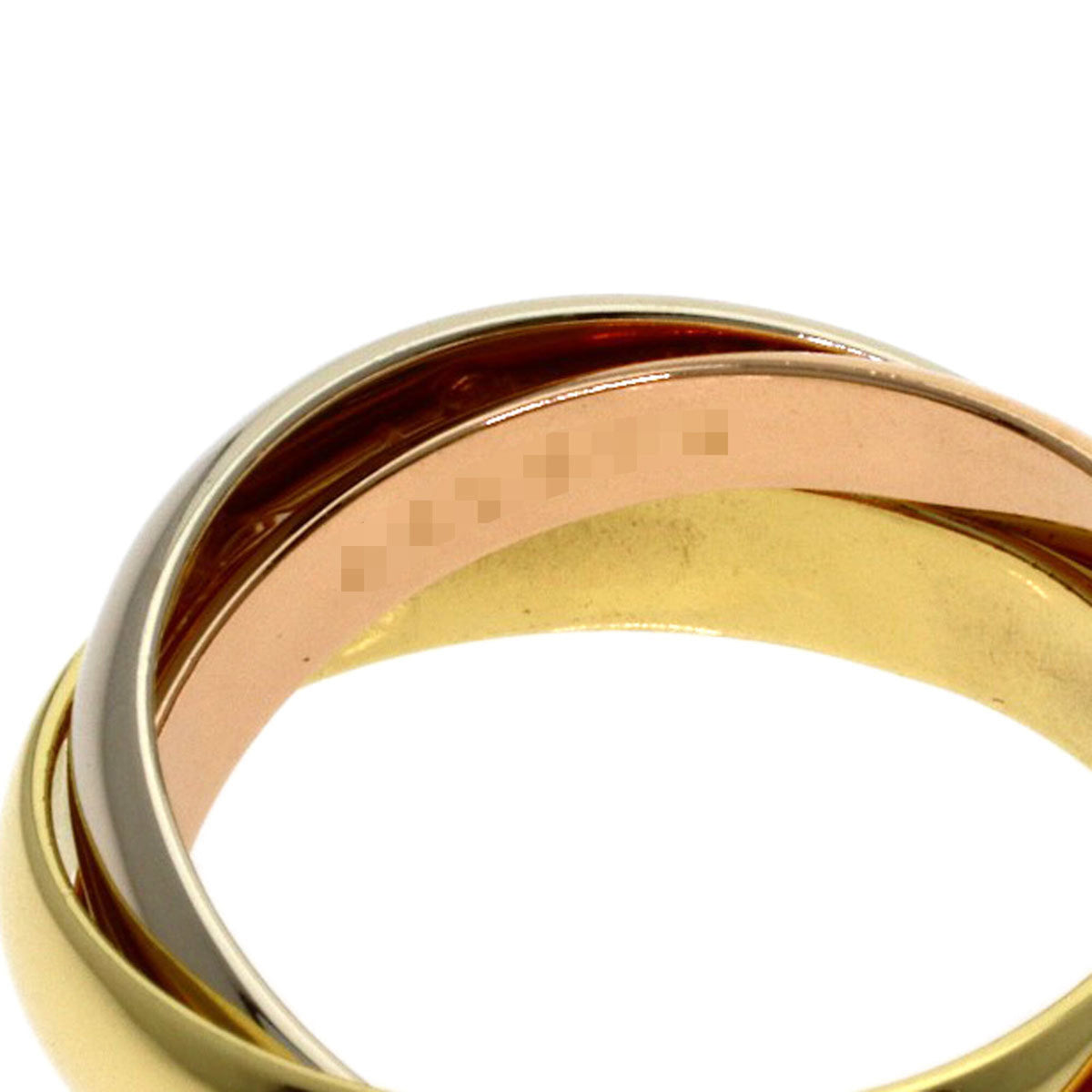Cartier Yellow Gold (18K) Pink Gold (18K) White Gold (18K) Band Ring (Pre-Owned)