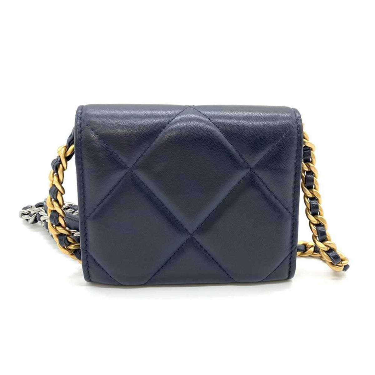 Chanel Navy Shoulder Bag (Pre-Owned)