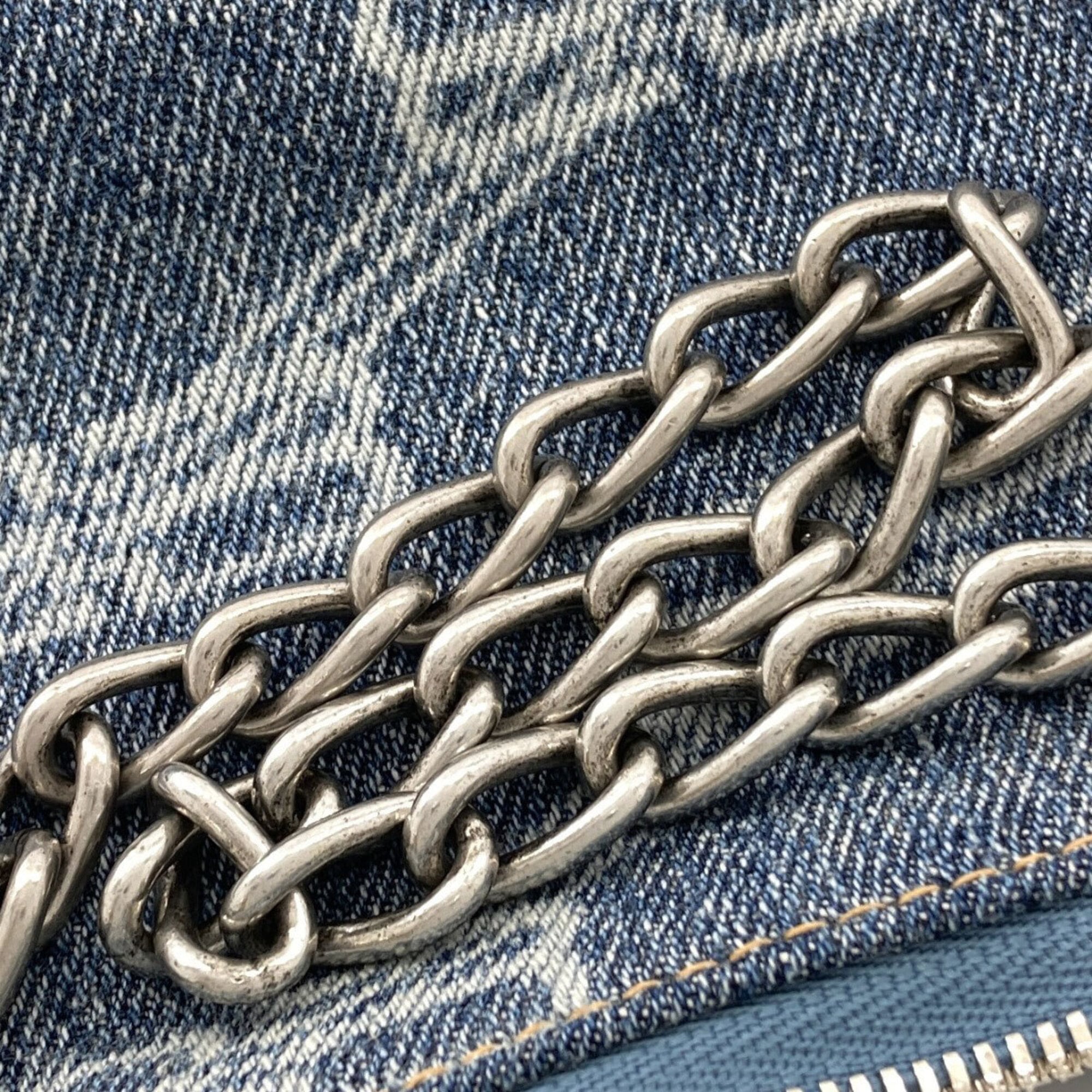 Balenciaga Blue Denim Handbag (Pre-Owned)