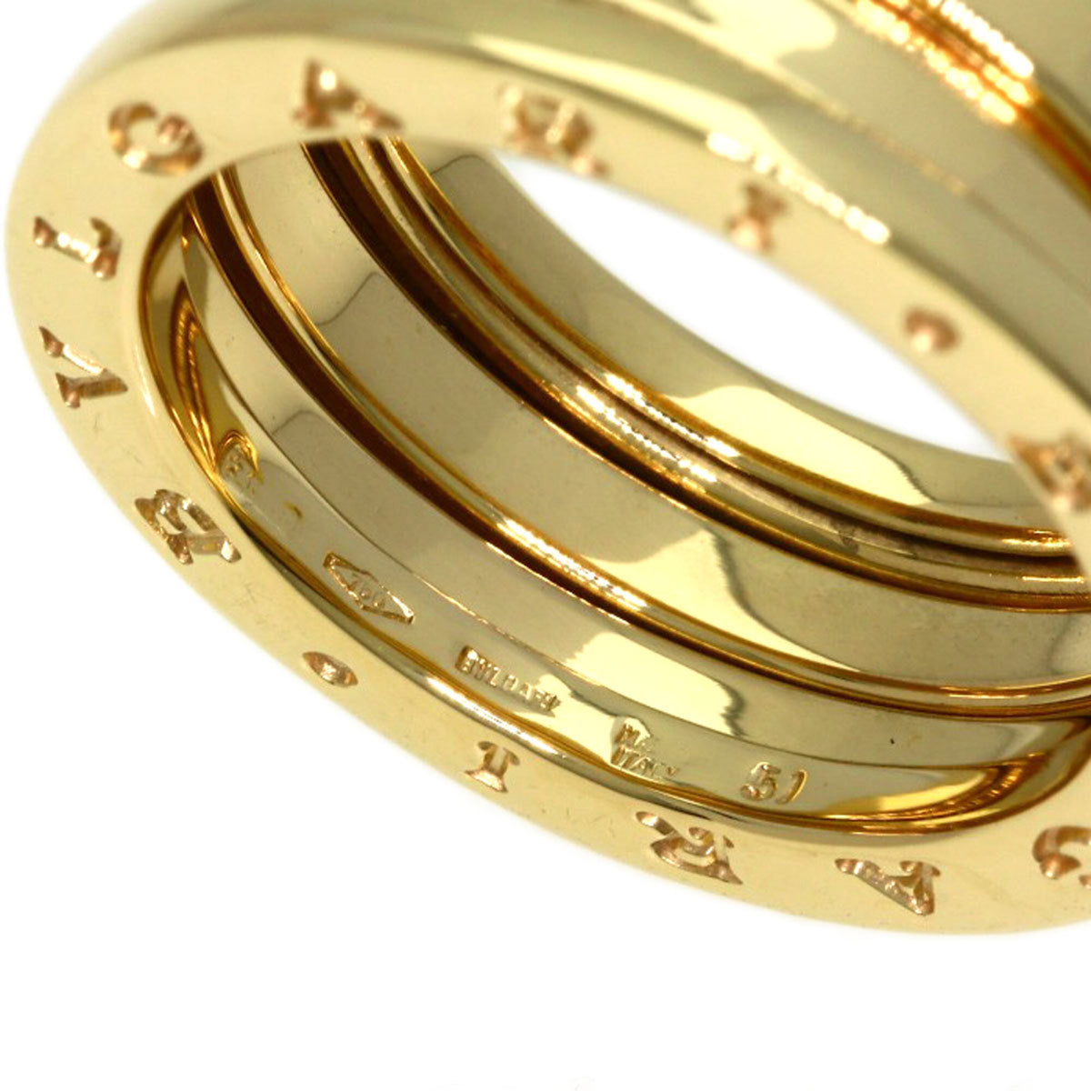 Bvlgari Yellow Gold (18K) Band Ring (Pre-Owned)
