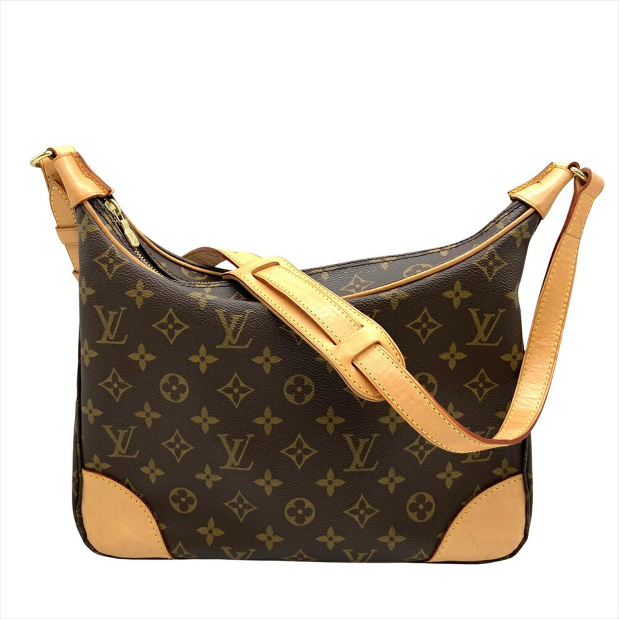 Louis Vuitton Brown Monogram Canvas Shoulder Bag (Pre-Owned)