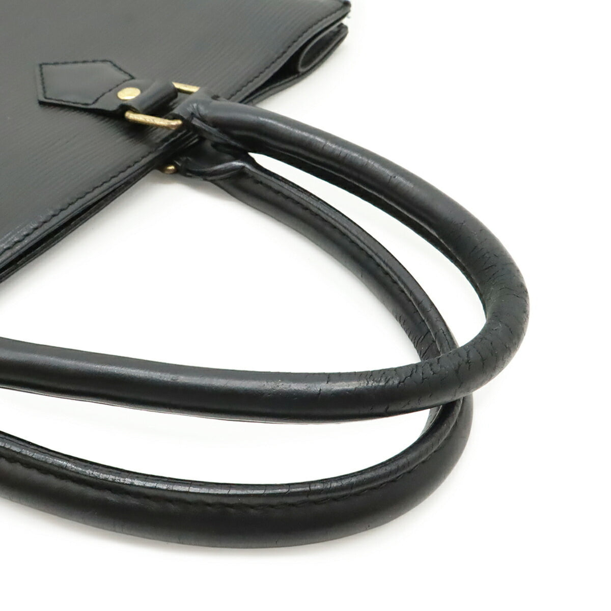 Louis Vuitton Black Galle Noir Epi Leather Handbag Tote Bag (Pre-Owned)
