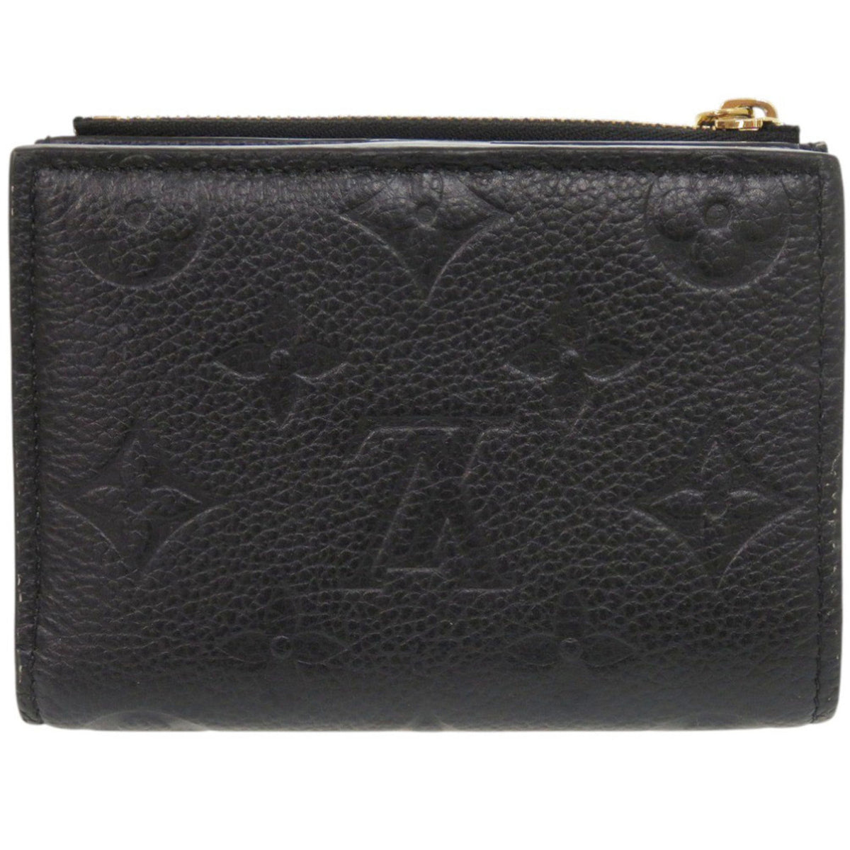 Louis Vuitton Black Noir Monogram Empreinte Wallet (Bi-Fold) (Pre-Owned)
