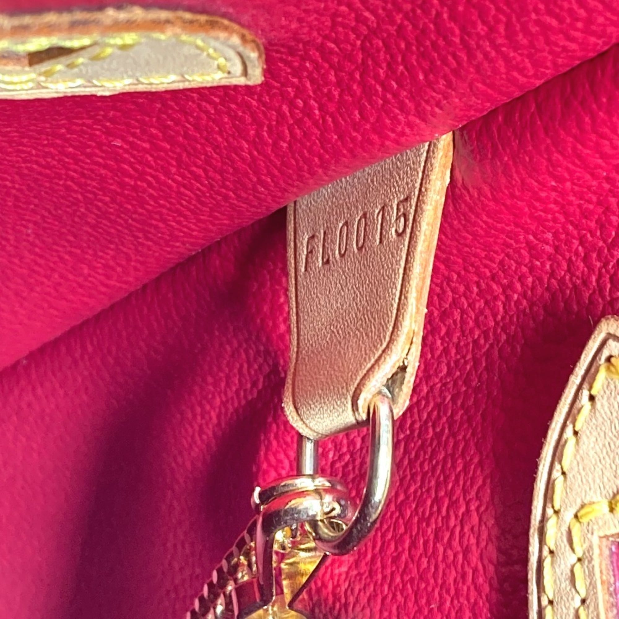 Louis Vuitton Monogram Cherry Brown Monogram Cherry Red Color Shoulder Bag Tote Bag (Pre-Owned)