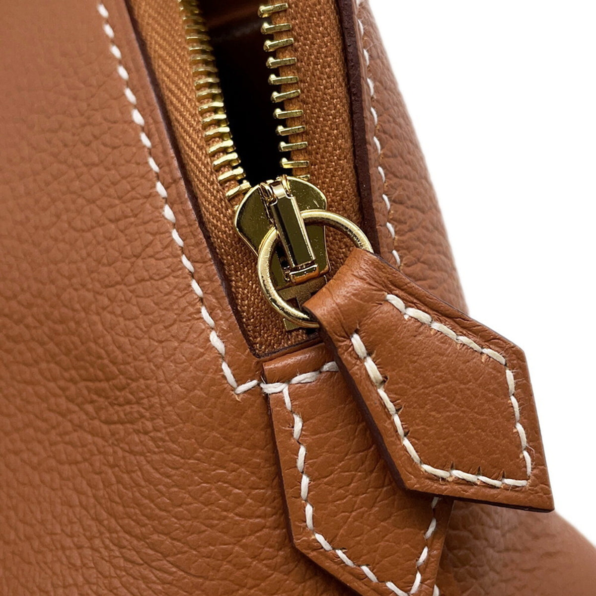 Hermes Bolide Gold Handbag (Pre-Owned)