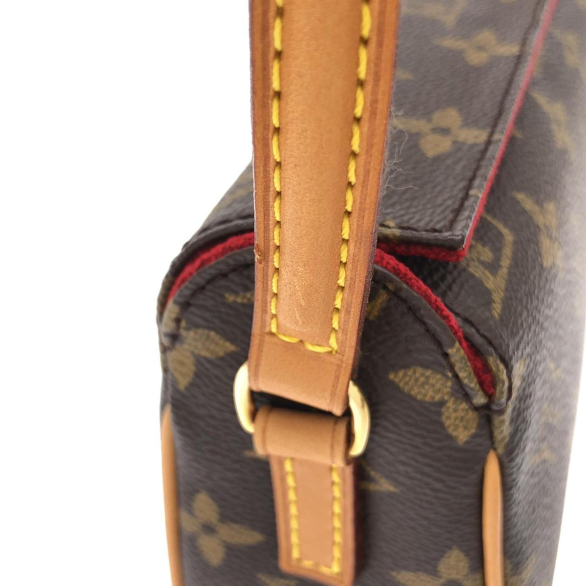 Louis Vuitton Brown Coated Canvas Handbag (Pre-Owned)
