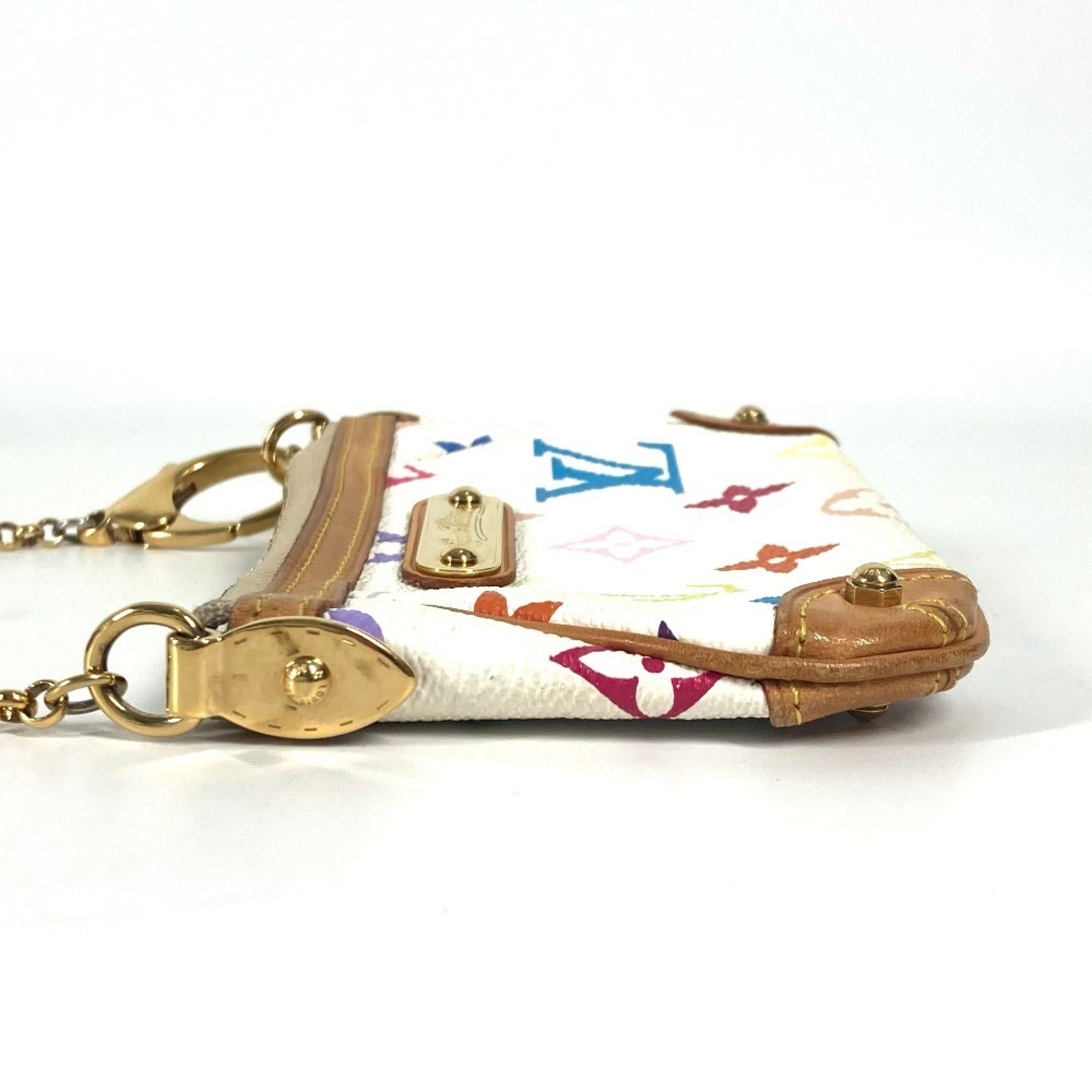 Louis Vuitton Monogram Multicolore Blanc Monogram Multicolore Handbag (Pre-Owned)