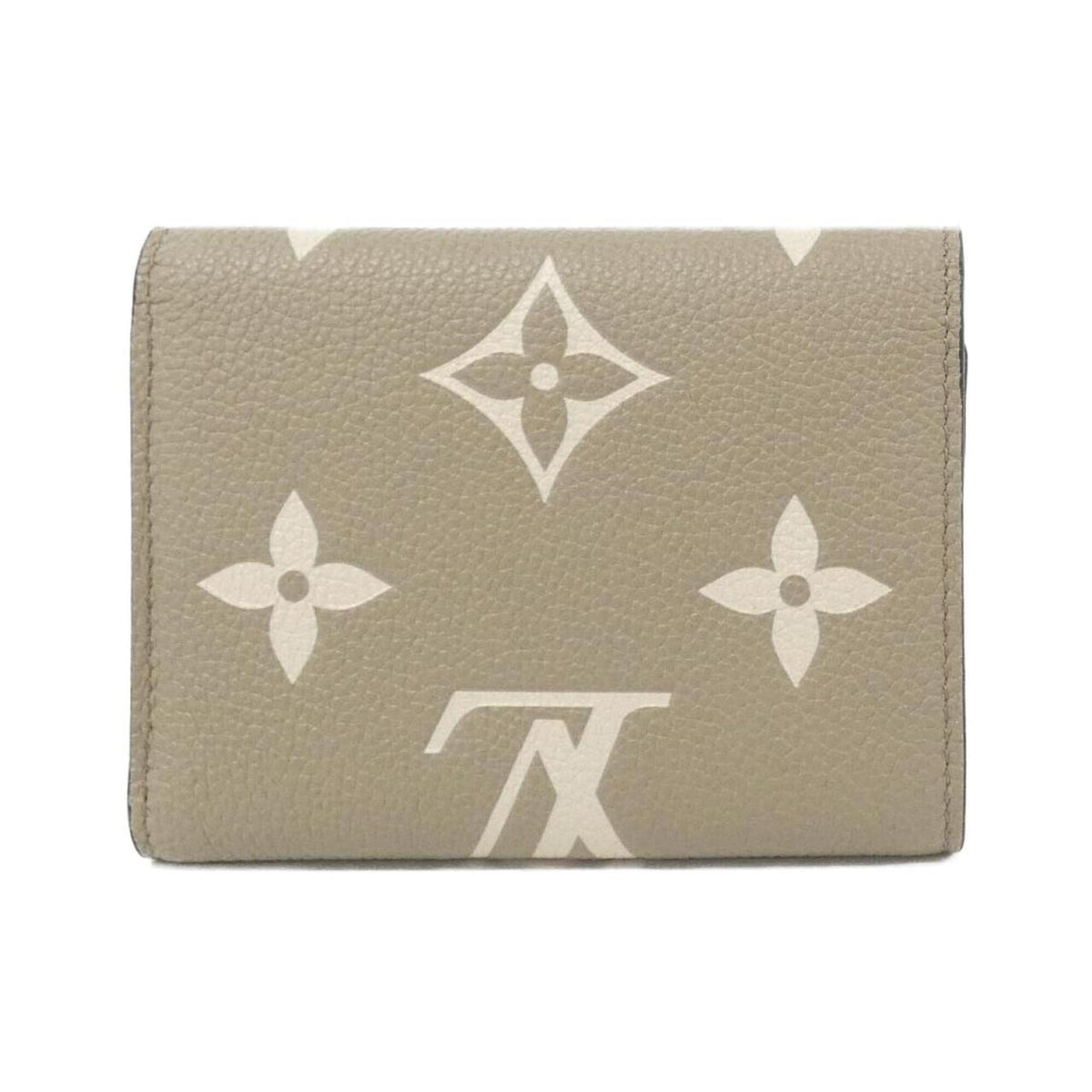 Louis Vuitton Cream Tourterelle Leather Wallet (Tri-Fold) (Pre-Owned)