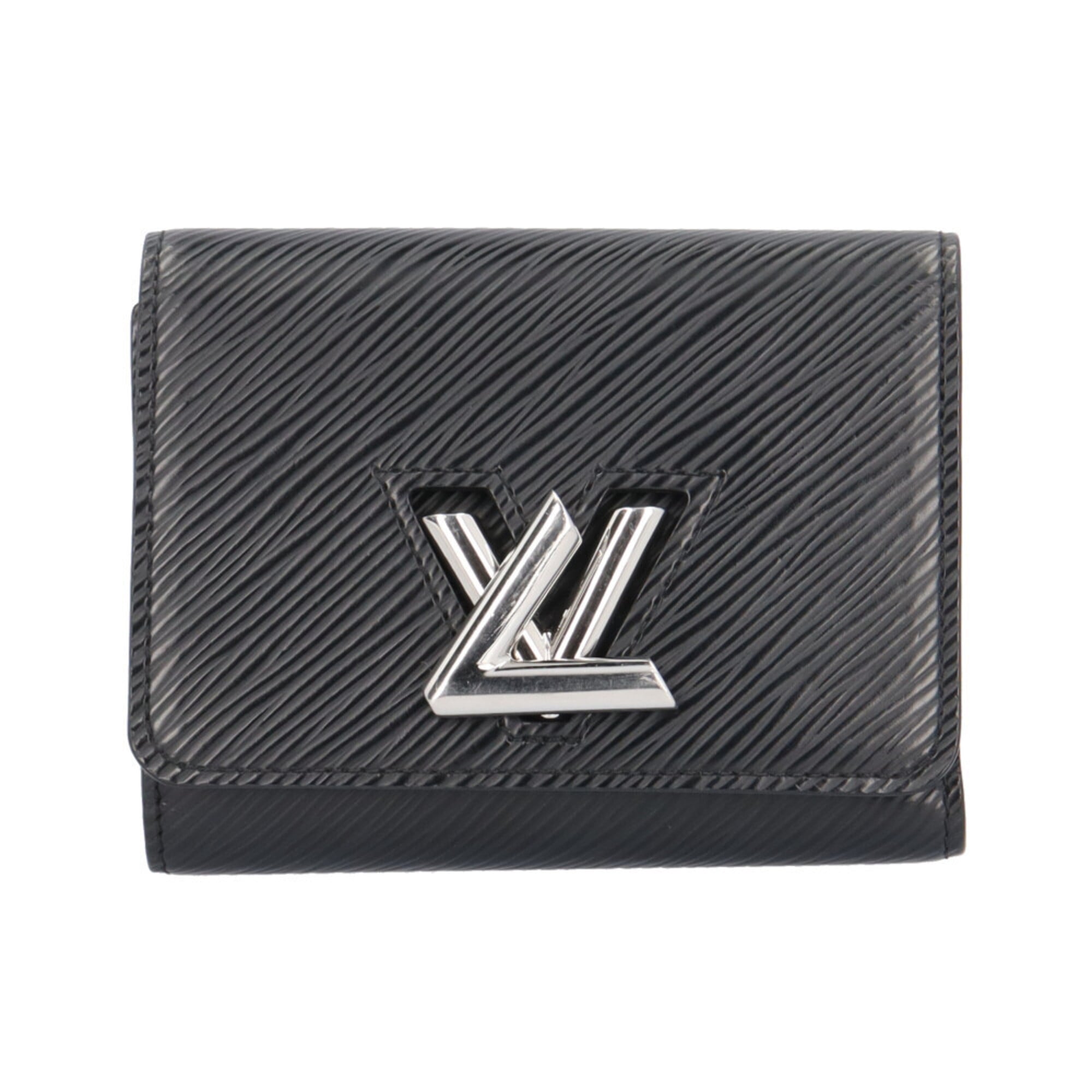 Louis Vuitton Epi Black Epi Leather Wallet (Tri-Fold) (Pre-Owned)