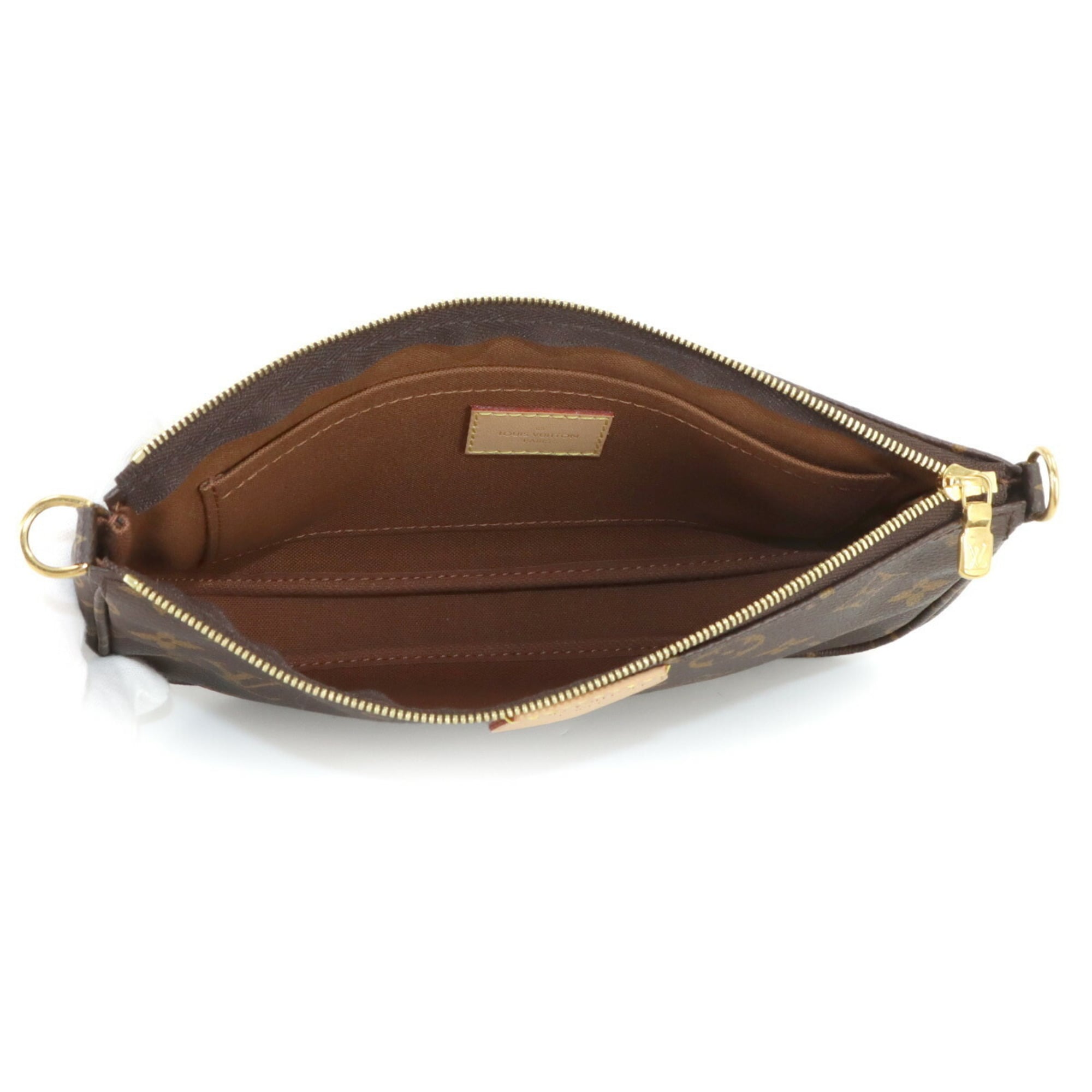 Louis Vuitton Monogram Rose Clair Monogram Handbag Pochette Pouch Shoulder Bag (Pre-Owned)