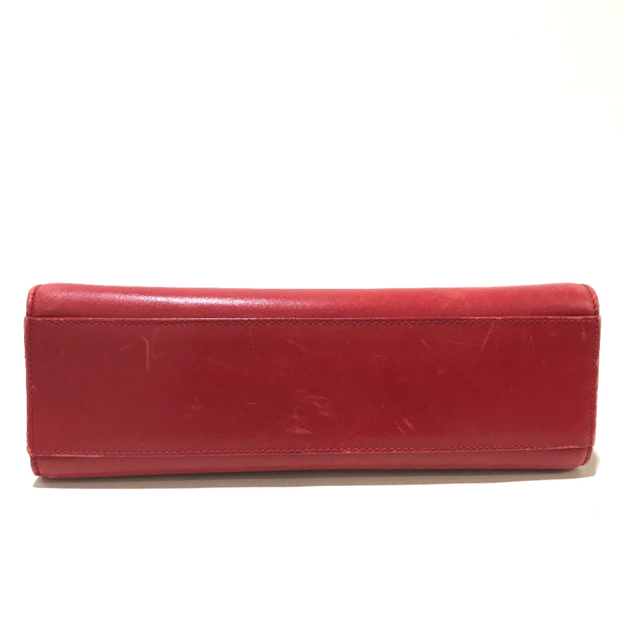 Tiffany Red Leather Shoulder Bag (Pre-Owned)