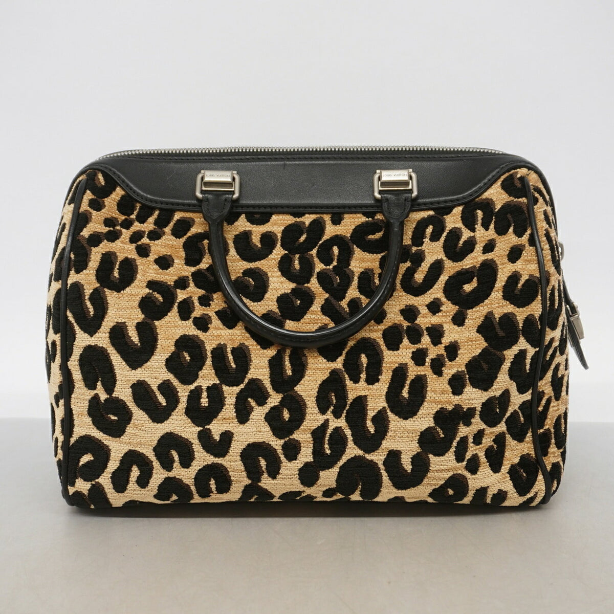 Louis Vuitton Beige Black Handbag (Pre-Owned)