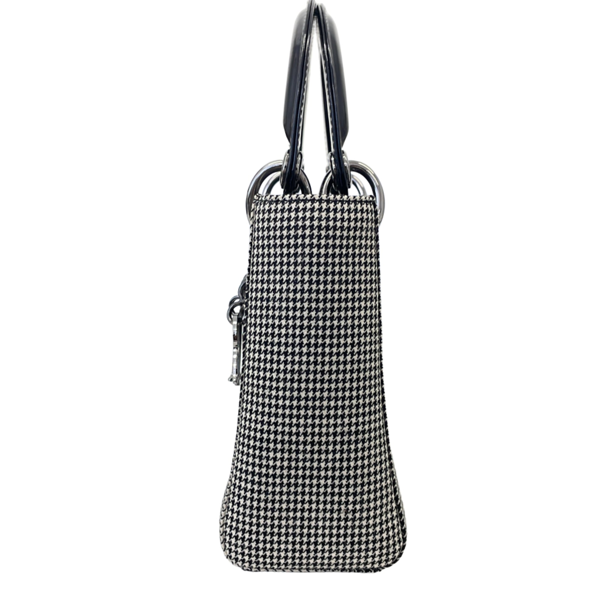 Christian Dior Black Gray Shoulder Bag (Pre-Owned)