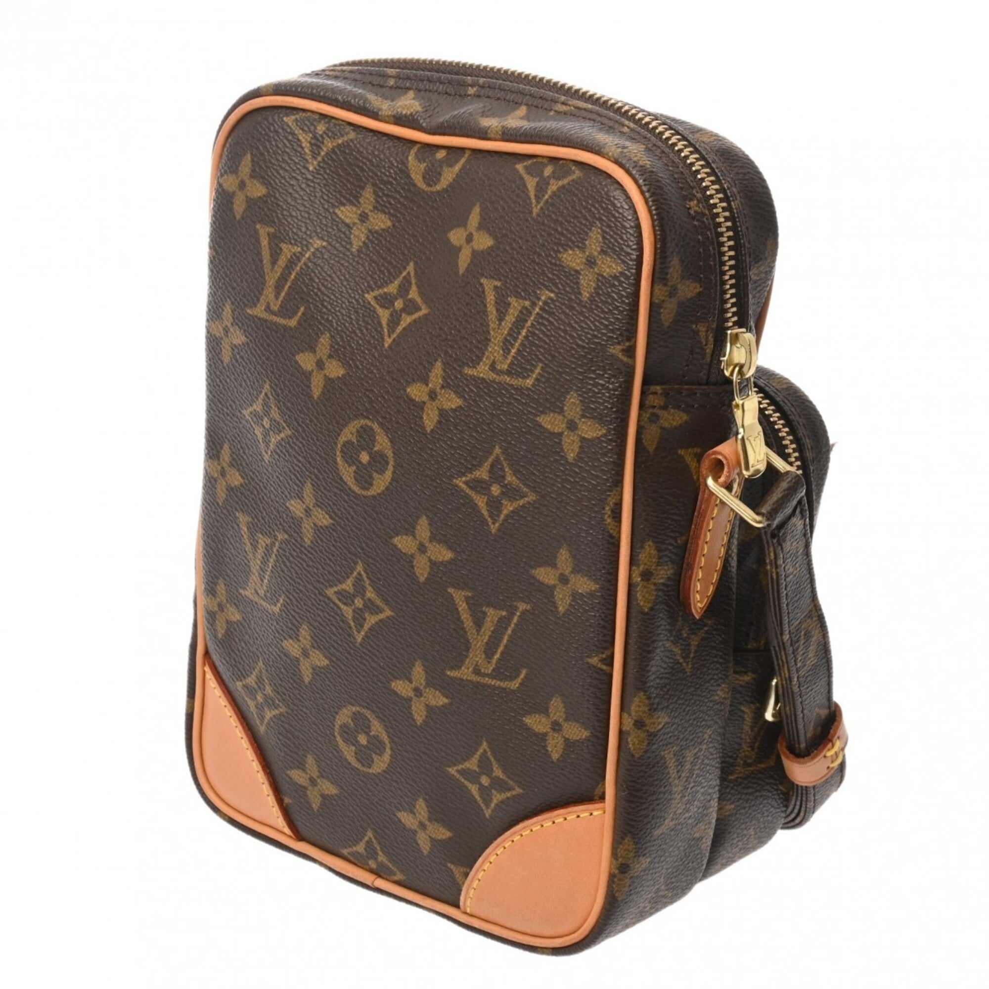 Louis Vuitton Brown Monogram Shoulder Bag (Pre-Owned)