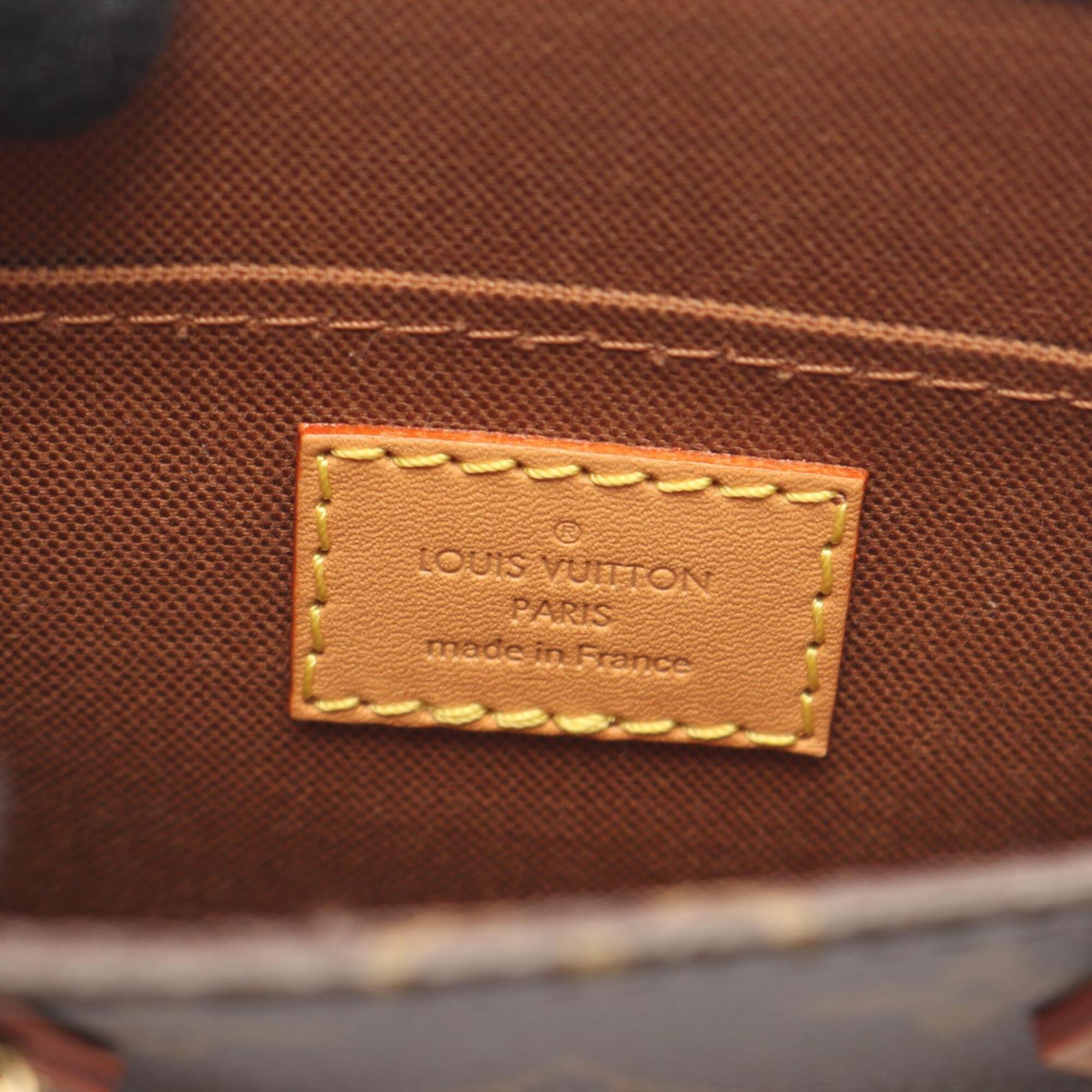 Louis Vuitton Brown Monogram Coated Canvas Handbag (Pre-Owned)