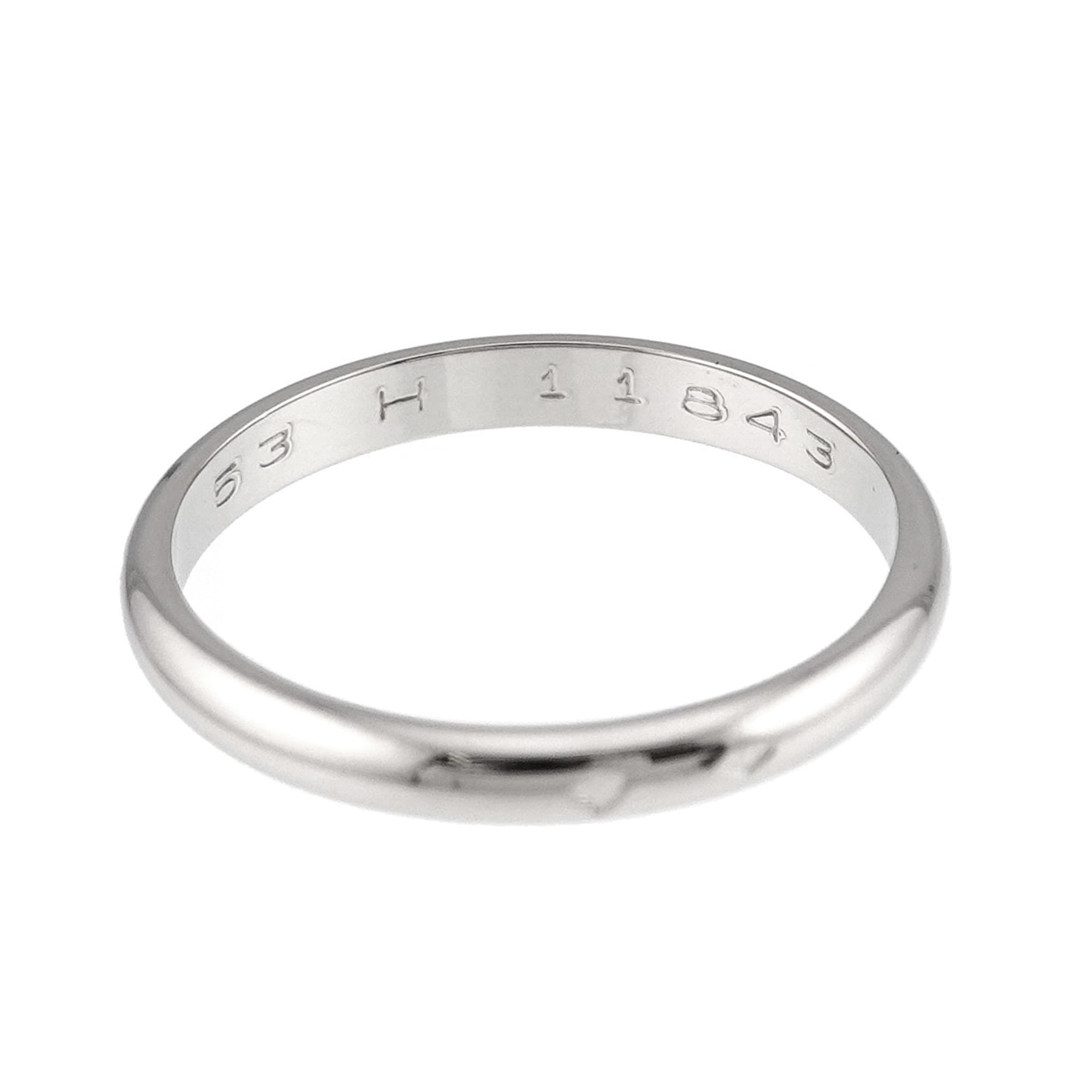 Cartier Platinum 950 Band Ring (Pre-Owned)