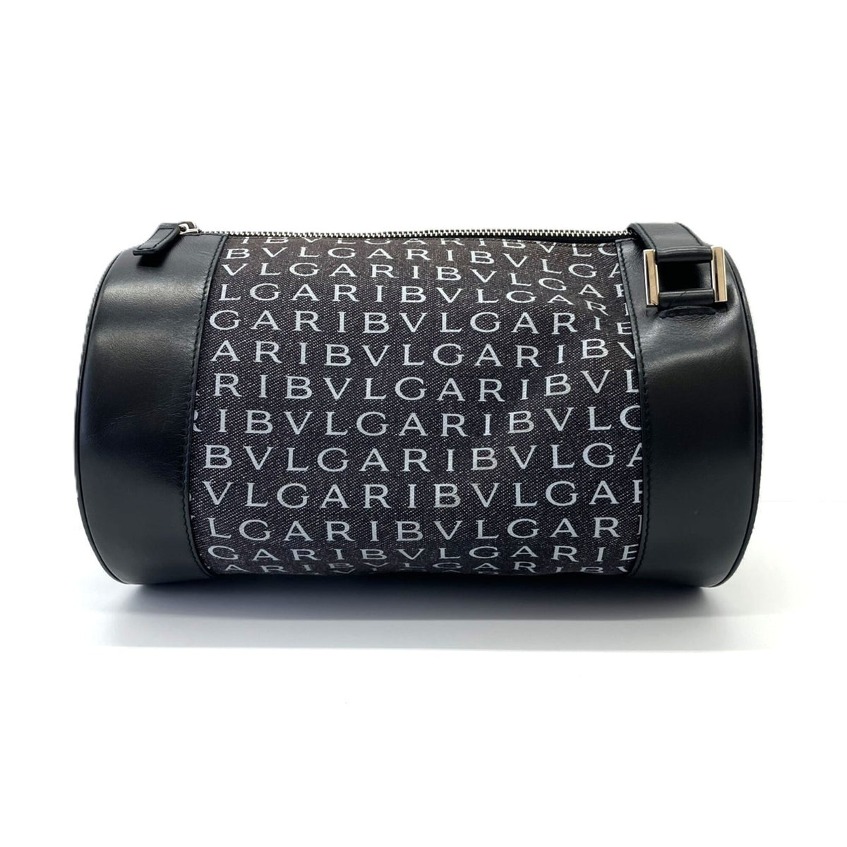 Bvlgari Black Denim Shoulder Bag (Pre-Owned)