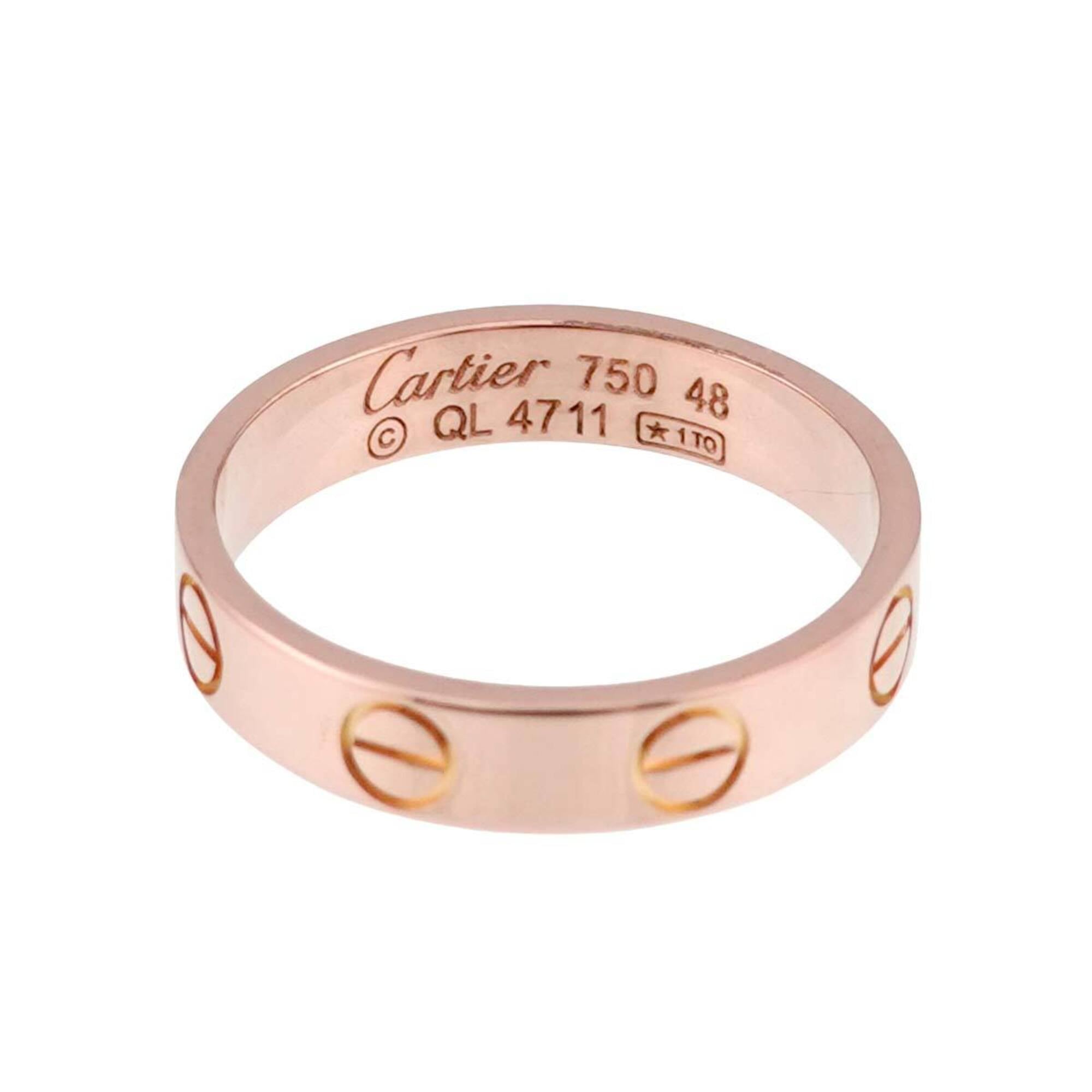 Cartier Pink Gold (18K) Band Ring (Pre-Owned)