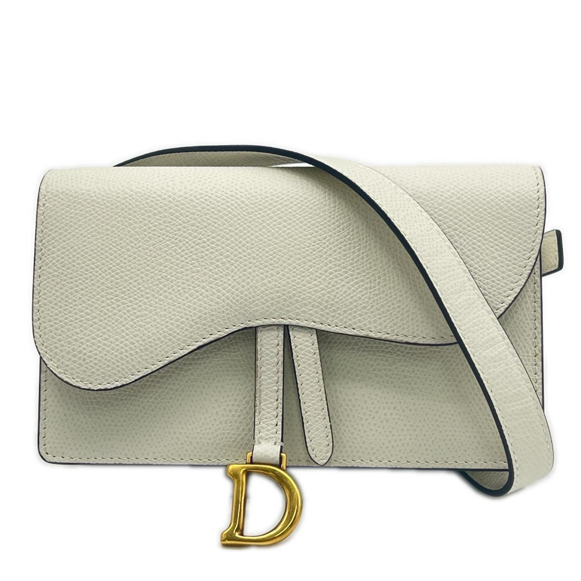 Christian Dior White Leather (Pre-Owned)