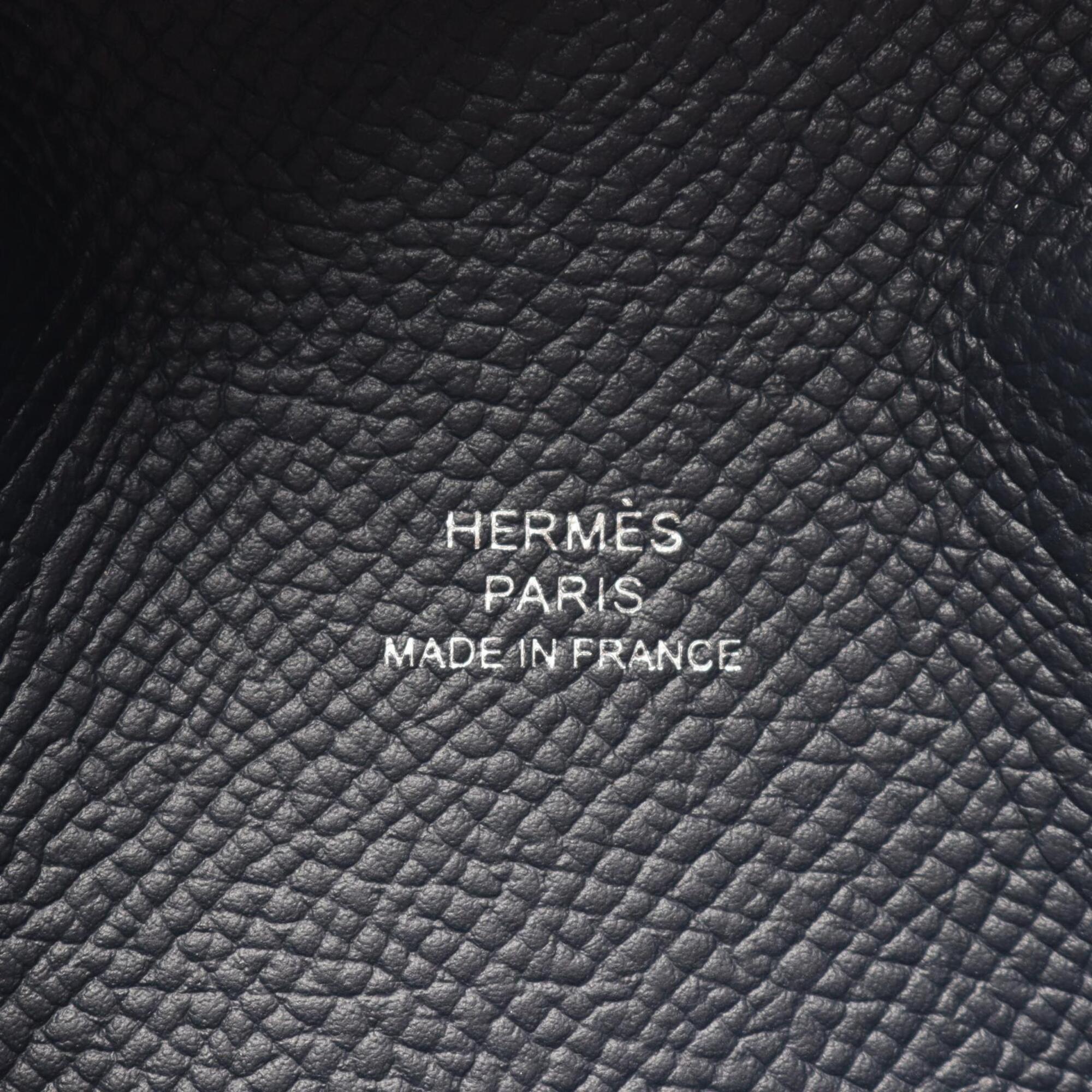 Hermes Navy Epsom Leather Coin Purse/Coin Case (Pre-Owned)
