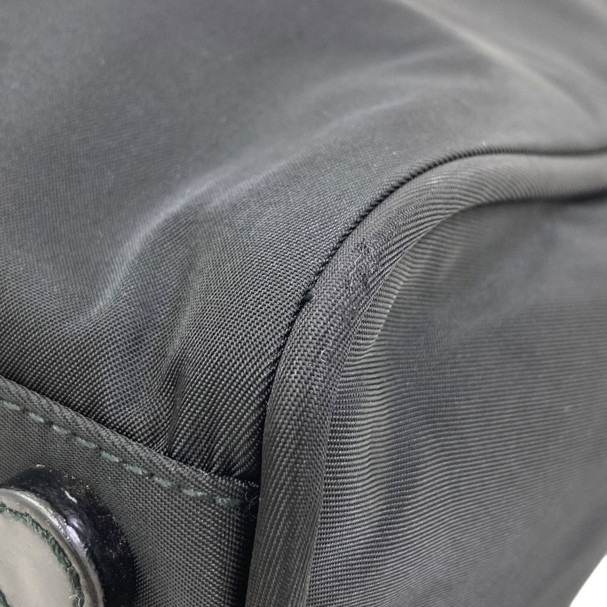 Prada Black Nylon Handbag (Pre-Owned)