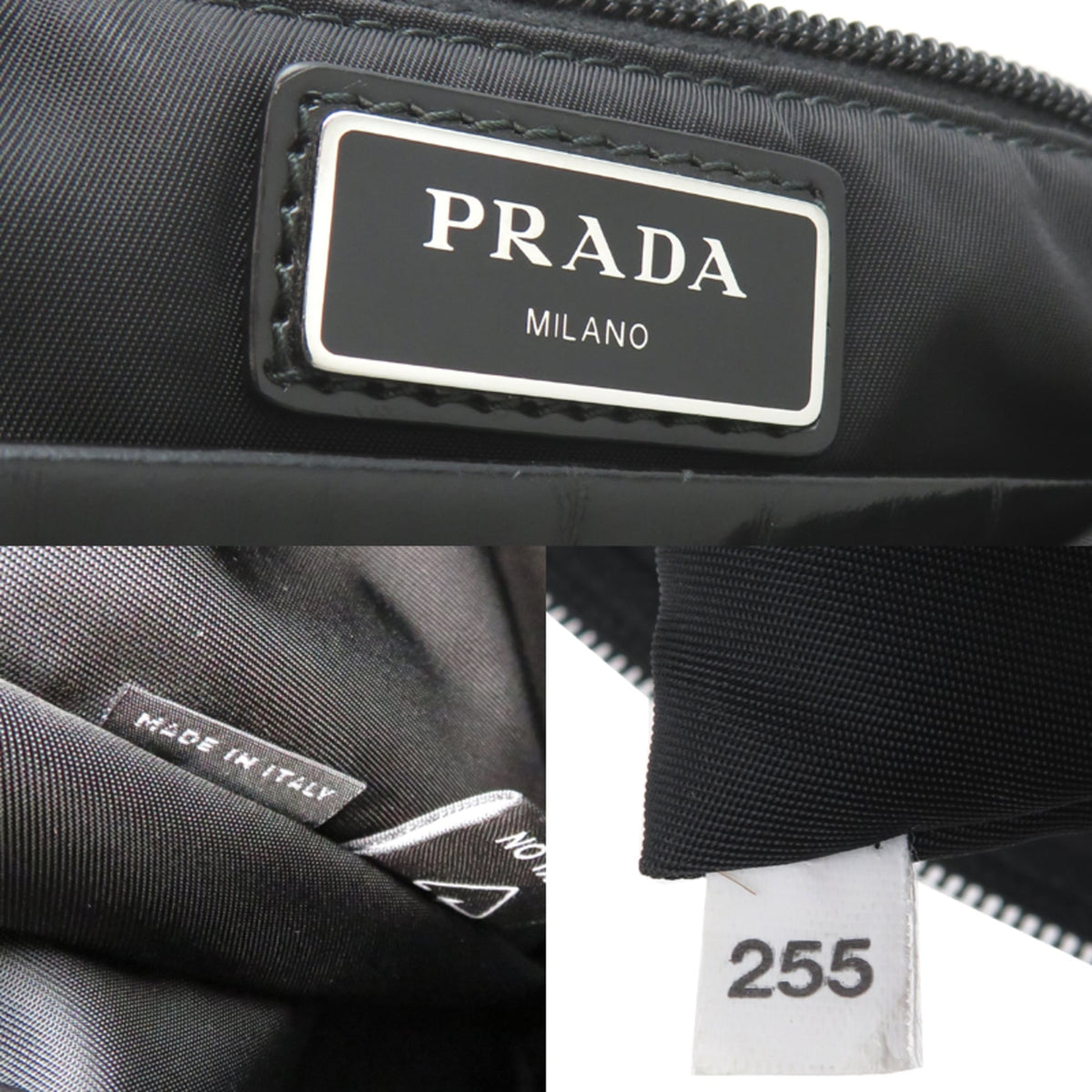 Prada Black Nylon Backpack (Pre-Owned)