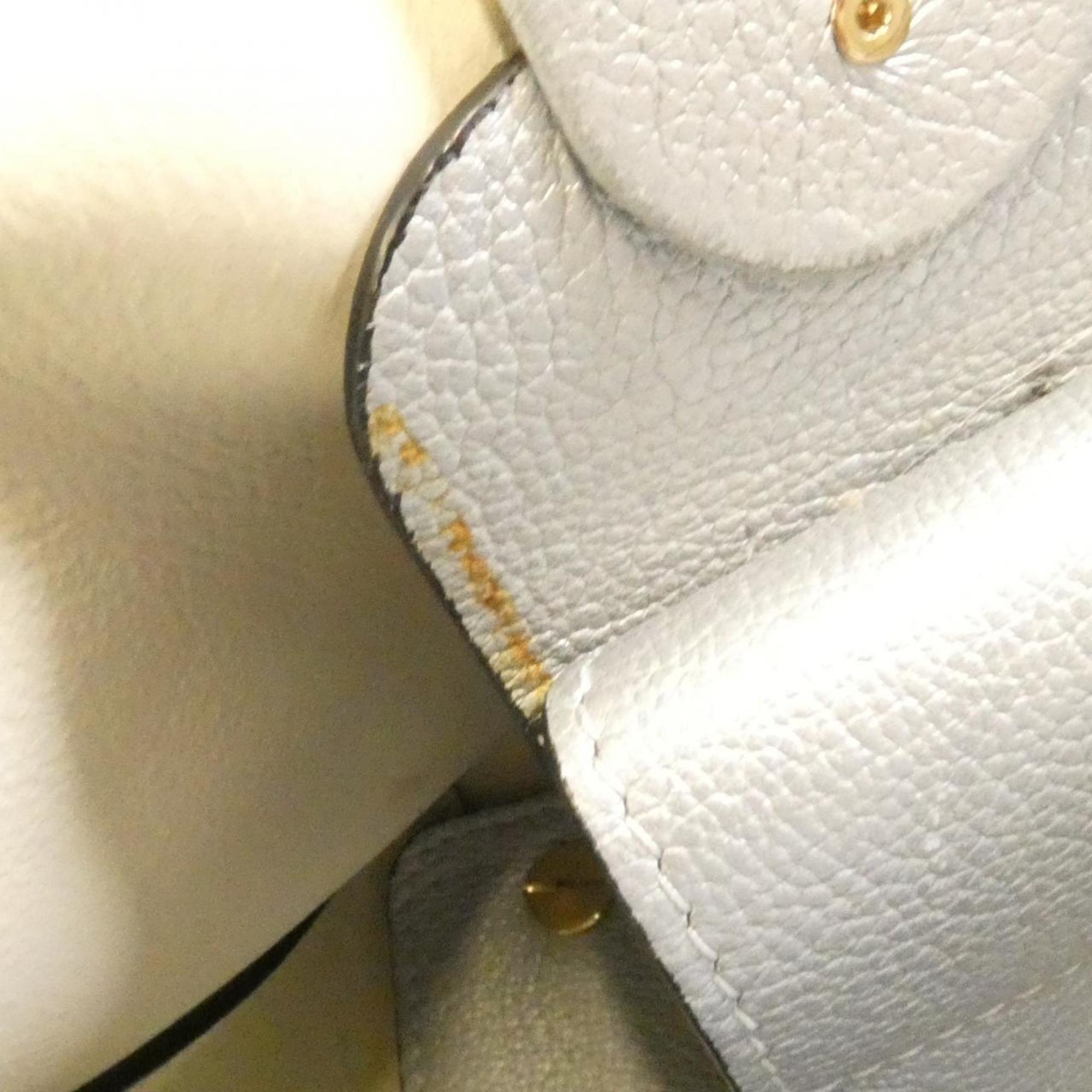 Christian Dior Silver Leather Handbag (Pre-Owned)