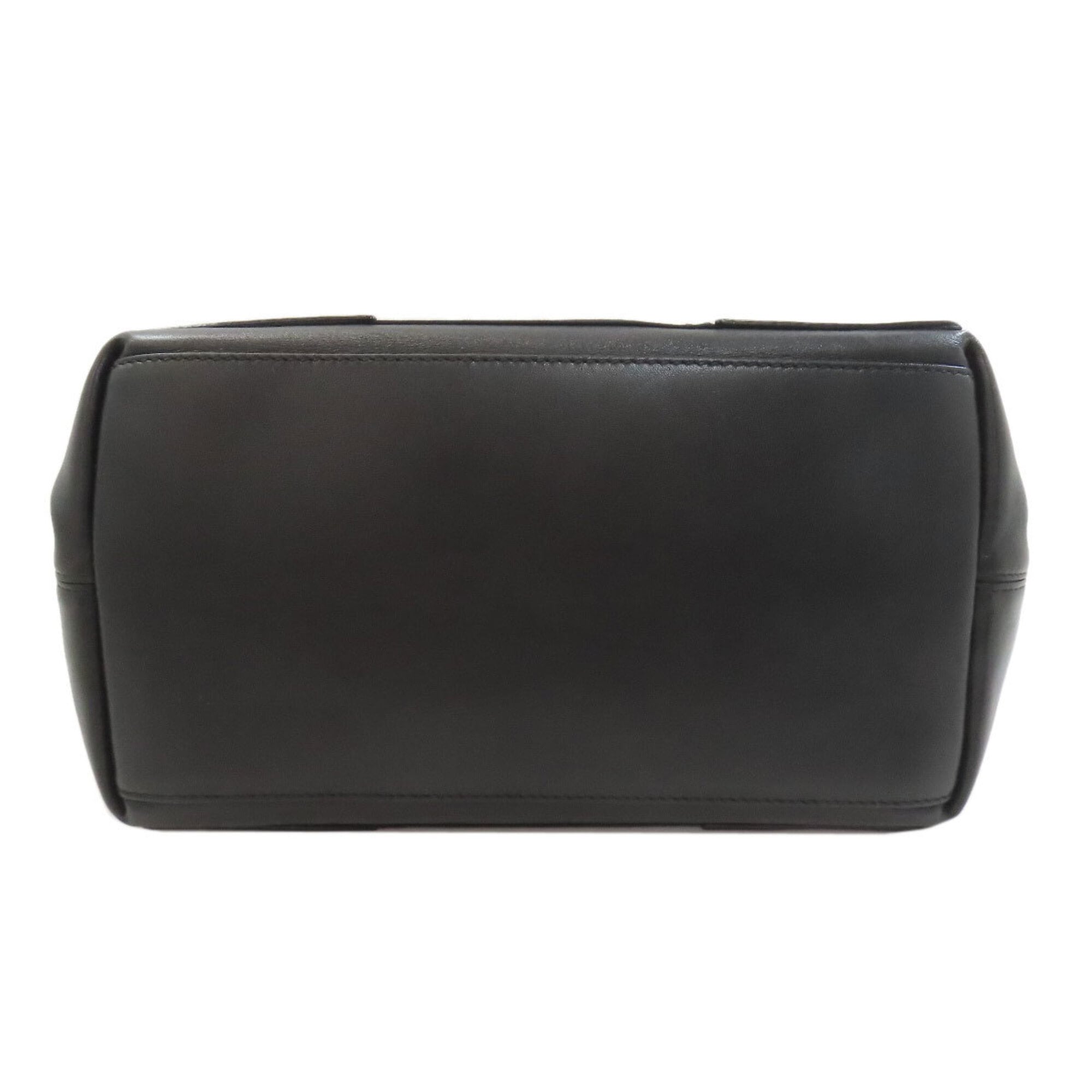 Balenciaga Black Leather Pouch Tote Bag (Pre-Owned)
