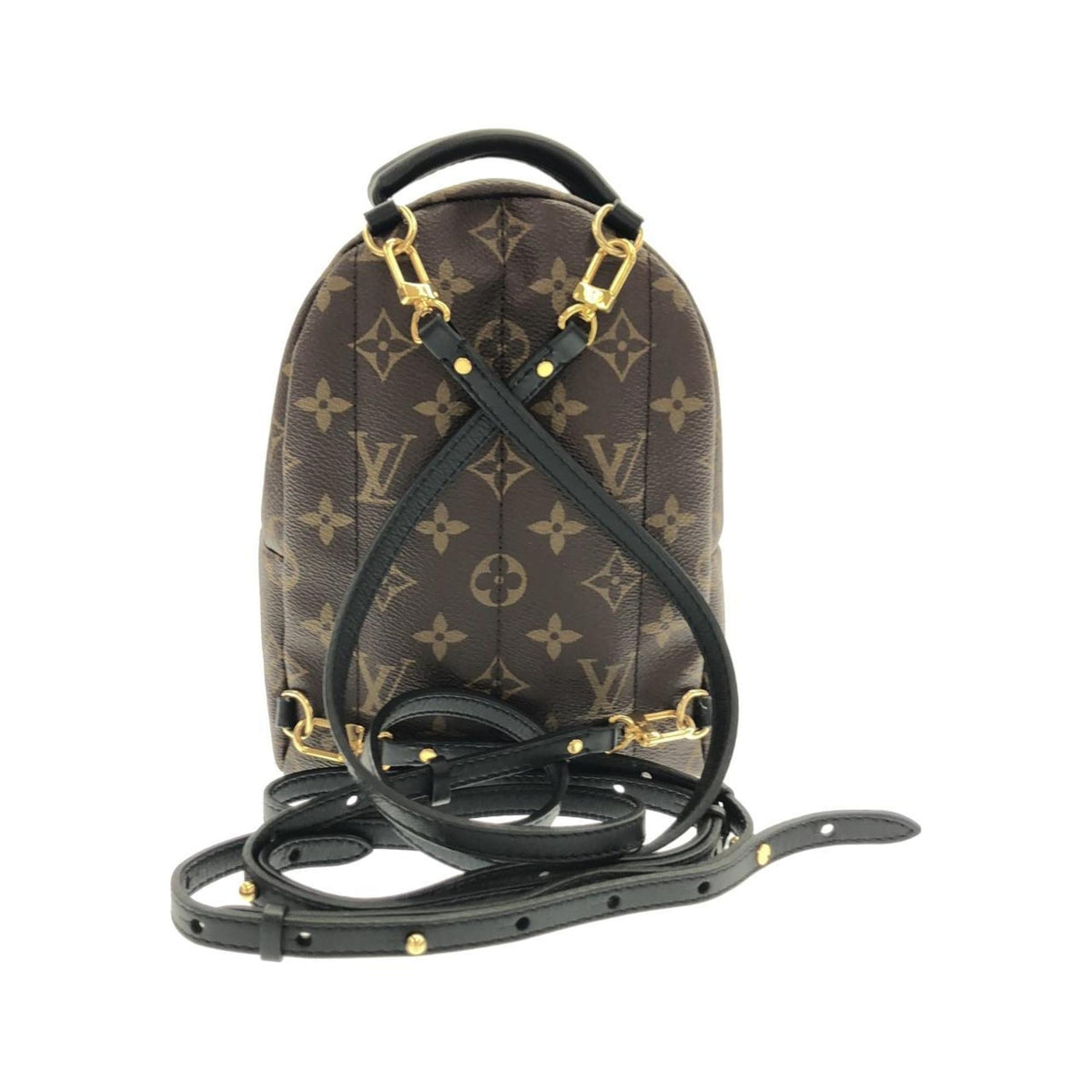 Louis Vuitton Brown Coated Canvas Backpack (Pre-Owned)
