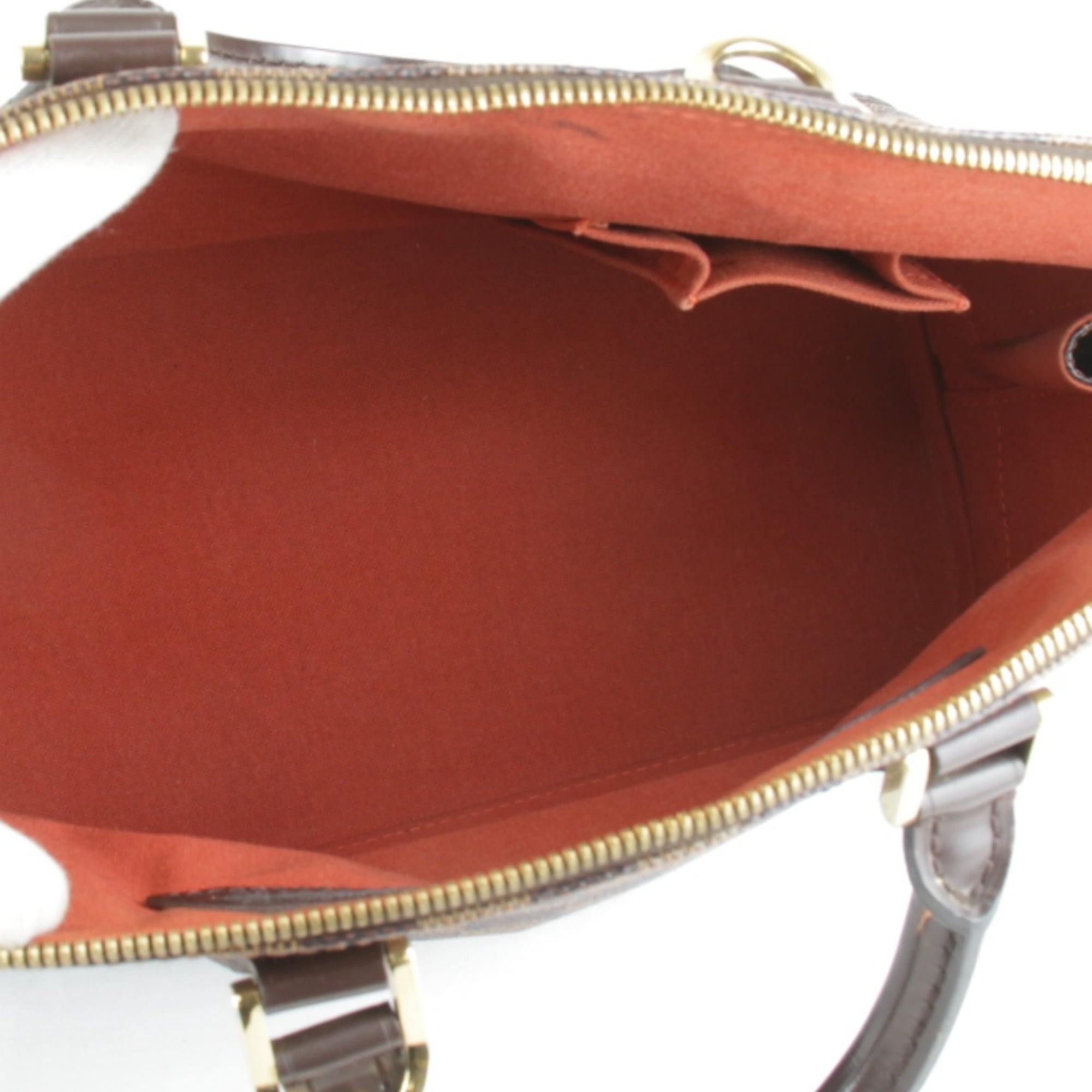 Louis Vuitton Brown Damier Canvas Handbag (Pre-Owned)