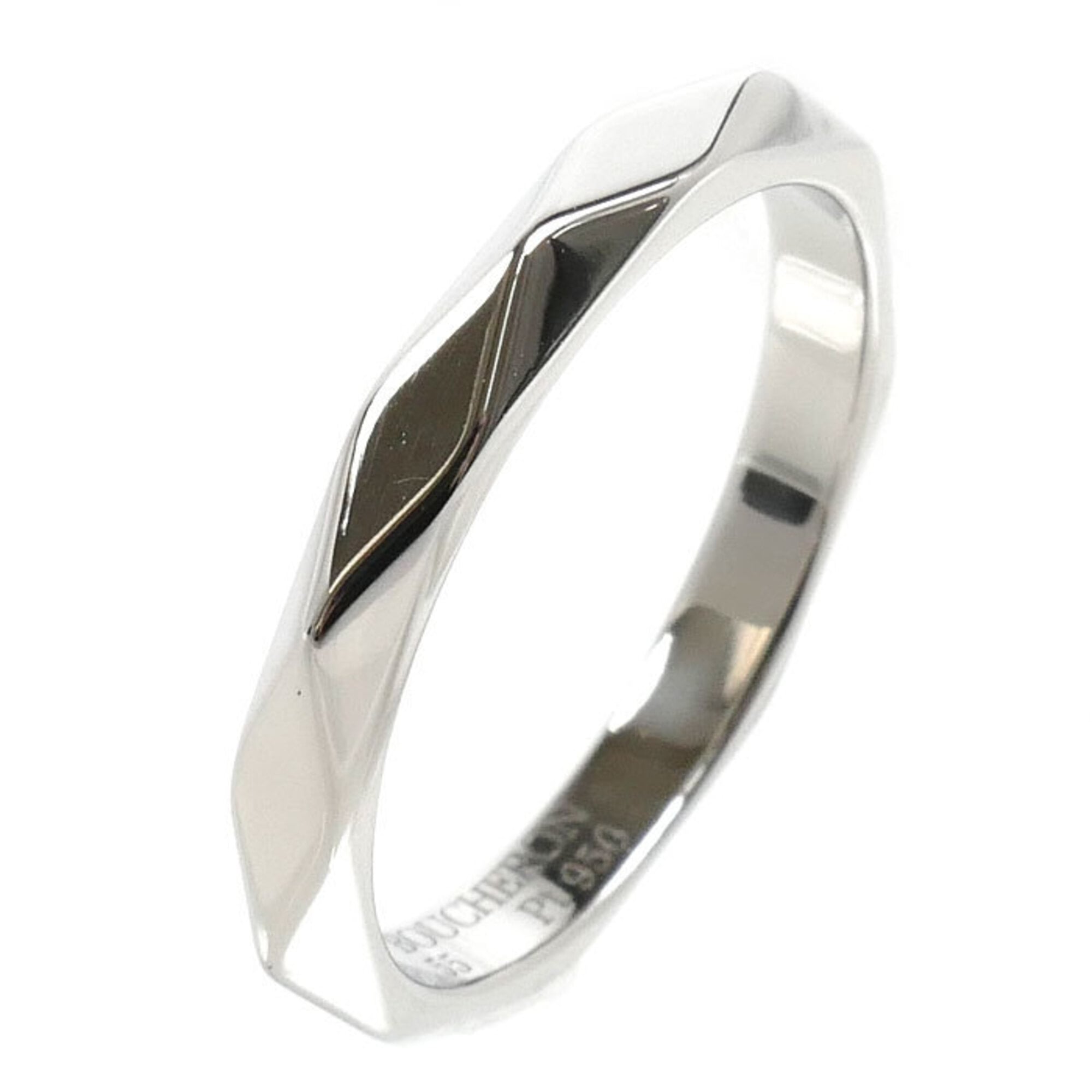 Boucheron Platinum 950 Band Ring (Pre-Owned)