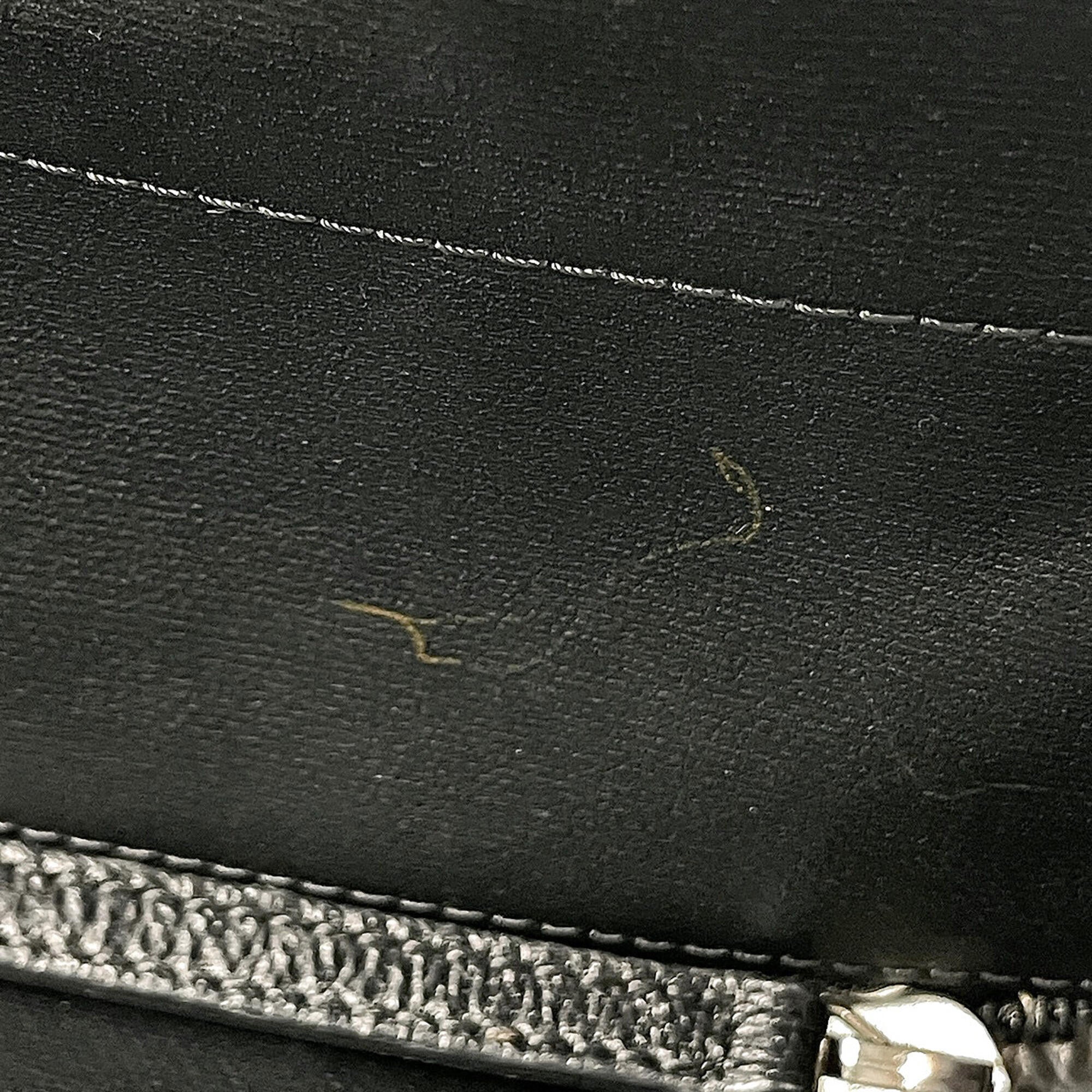 Chanel Black Coated Canvas Tote Bag (Pre-Owned)