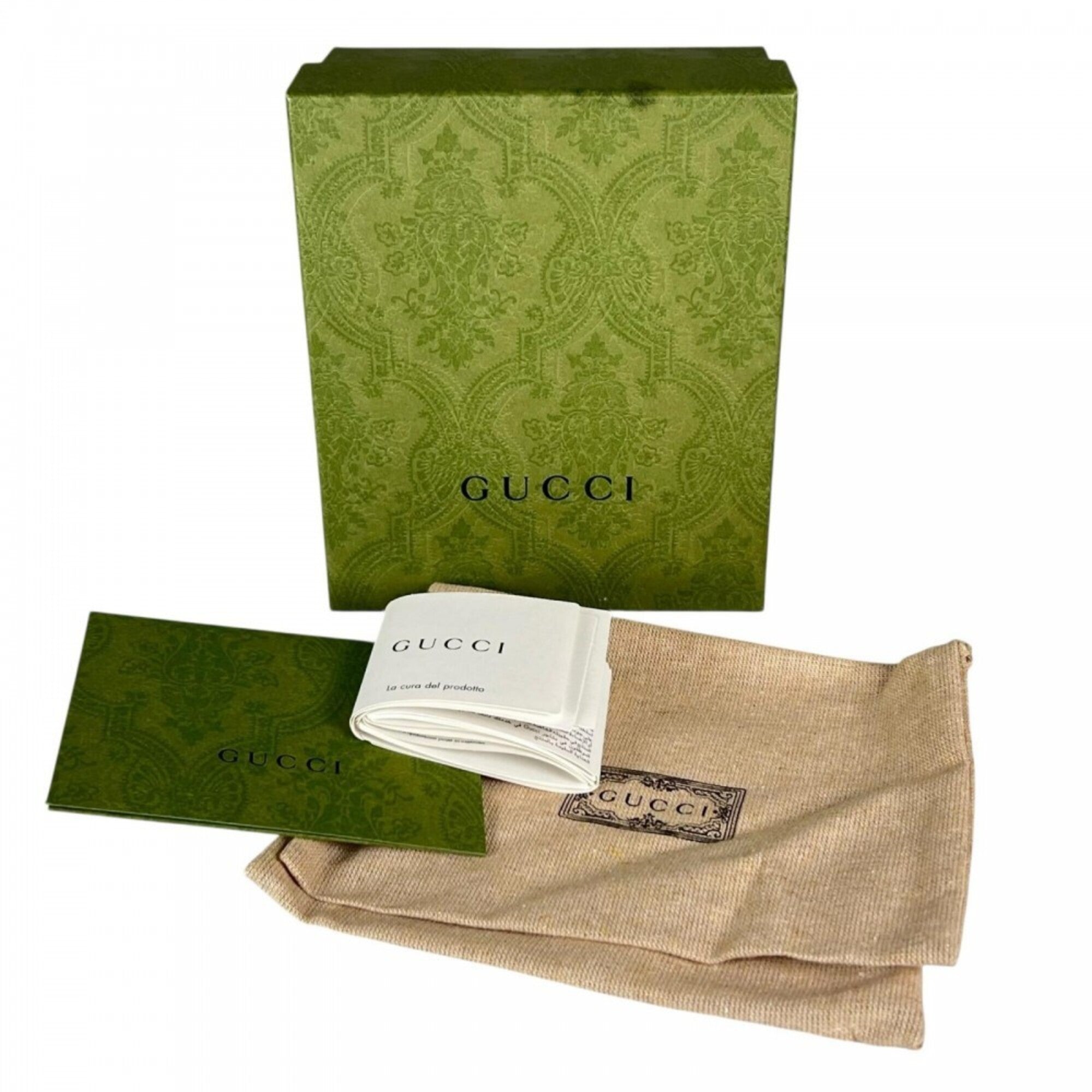Gucci Brown Gg Canvas Wallet (Bi-Fold) (Pre-Owned)