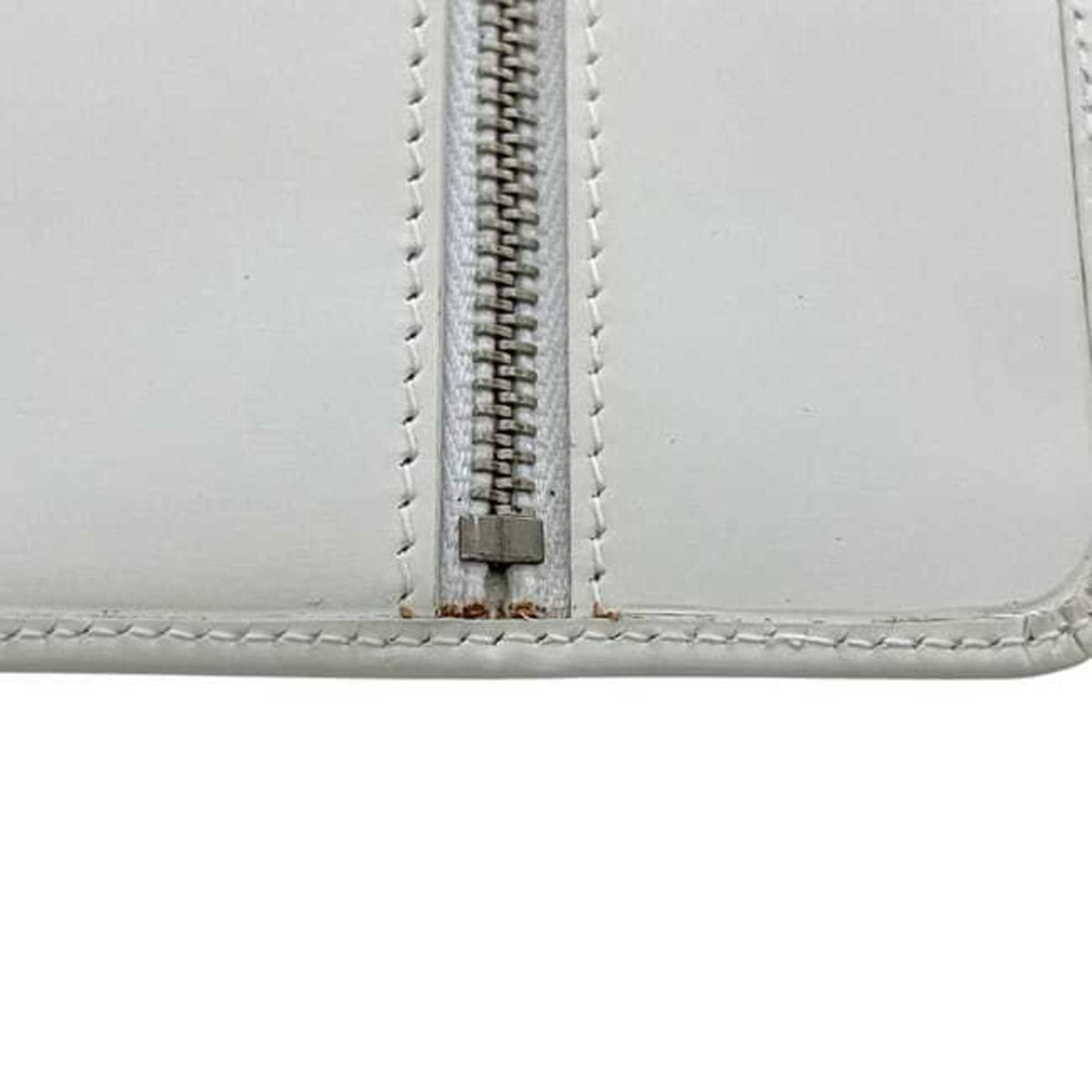 Balenciaga White Leather Wallet (Bi-Fold) (Pre-Owned)