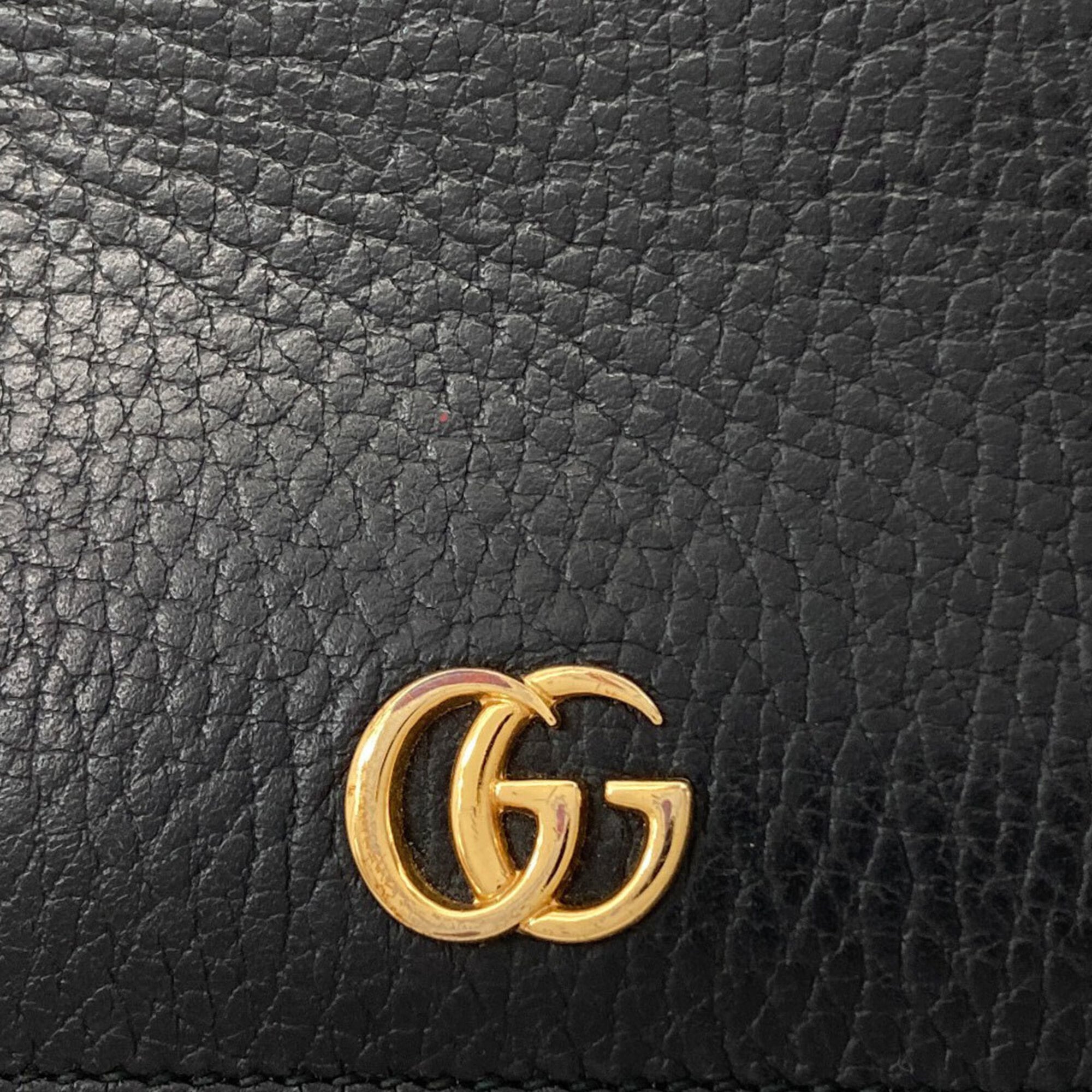 Gucci Black Leather Wallet (Bi-Fold) (Pre-Owned)