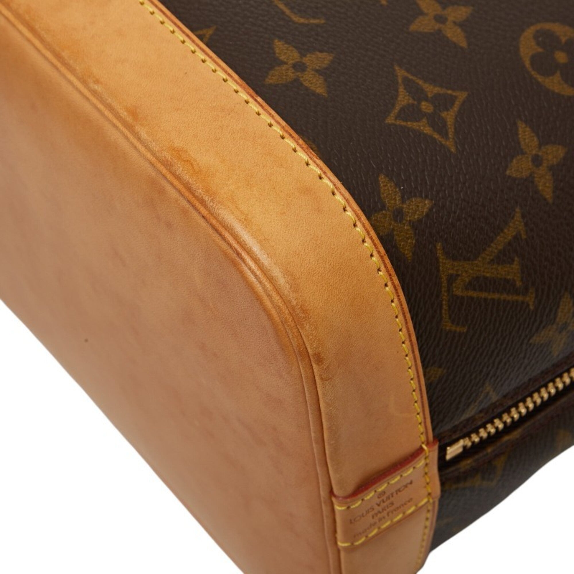 Louis Vuitton Monogram Brown Pvc Leather Handbag (Pre-Owned)
