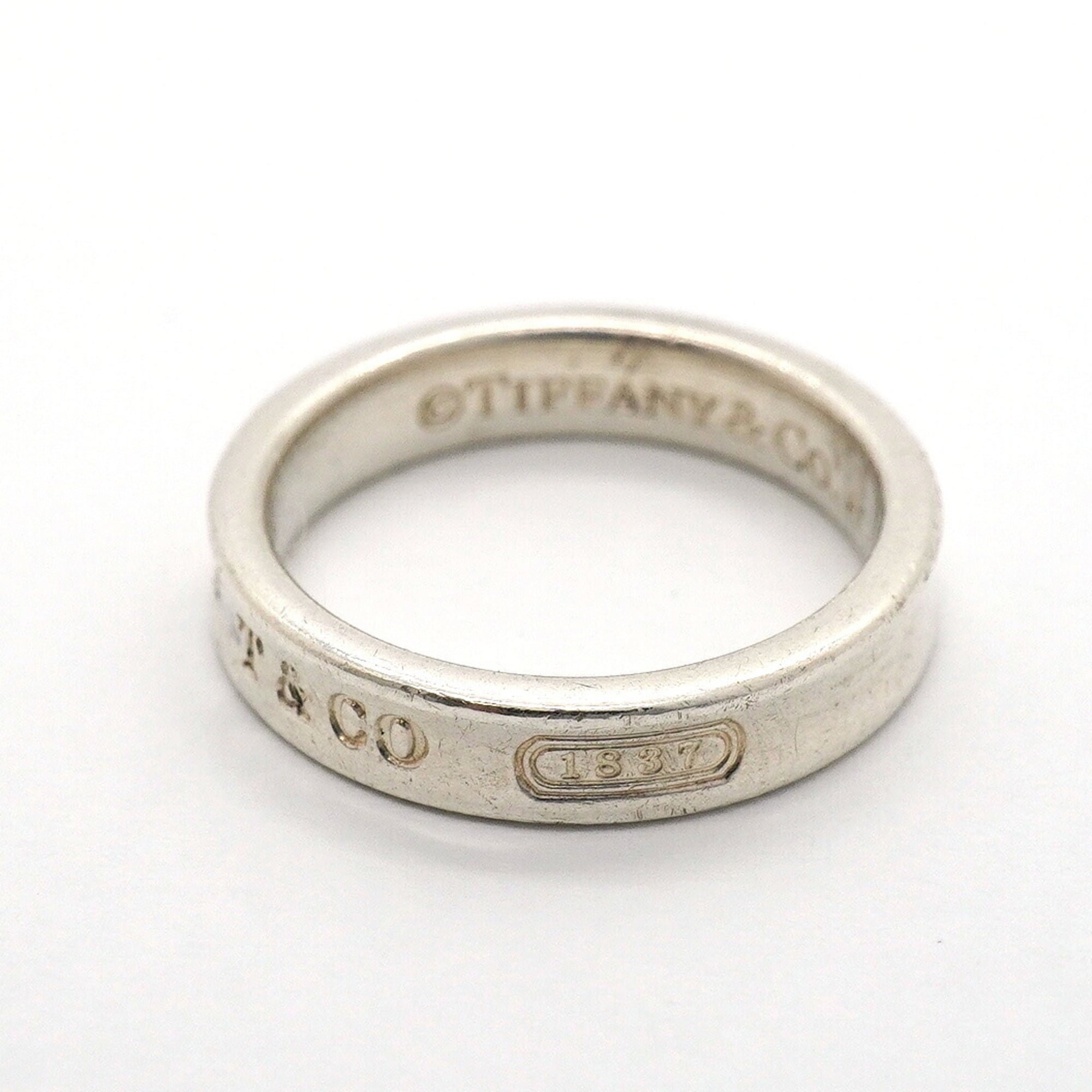 Tiffany Silver 925 Band Ring (Pre-Owned)
