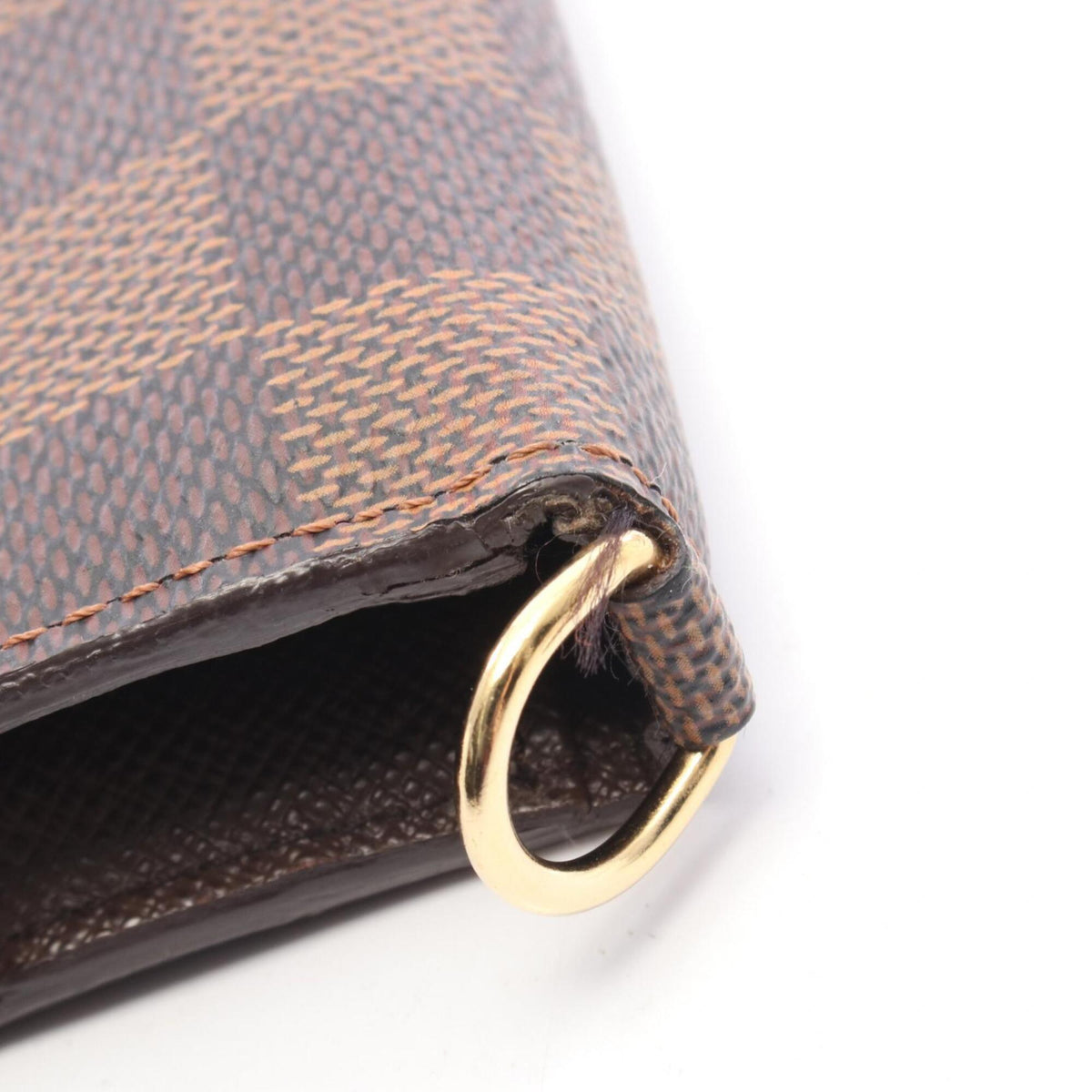 Louis Vuitton Brown Pvc Long Wallet (Bi-Fold) (Pre-Owned)